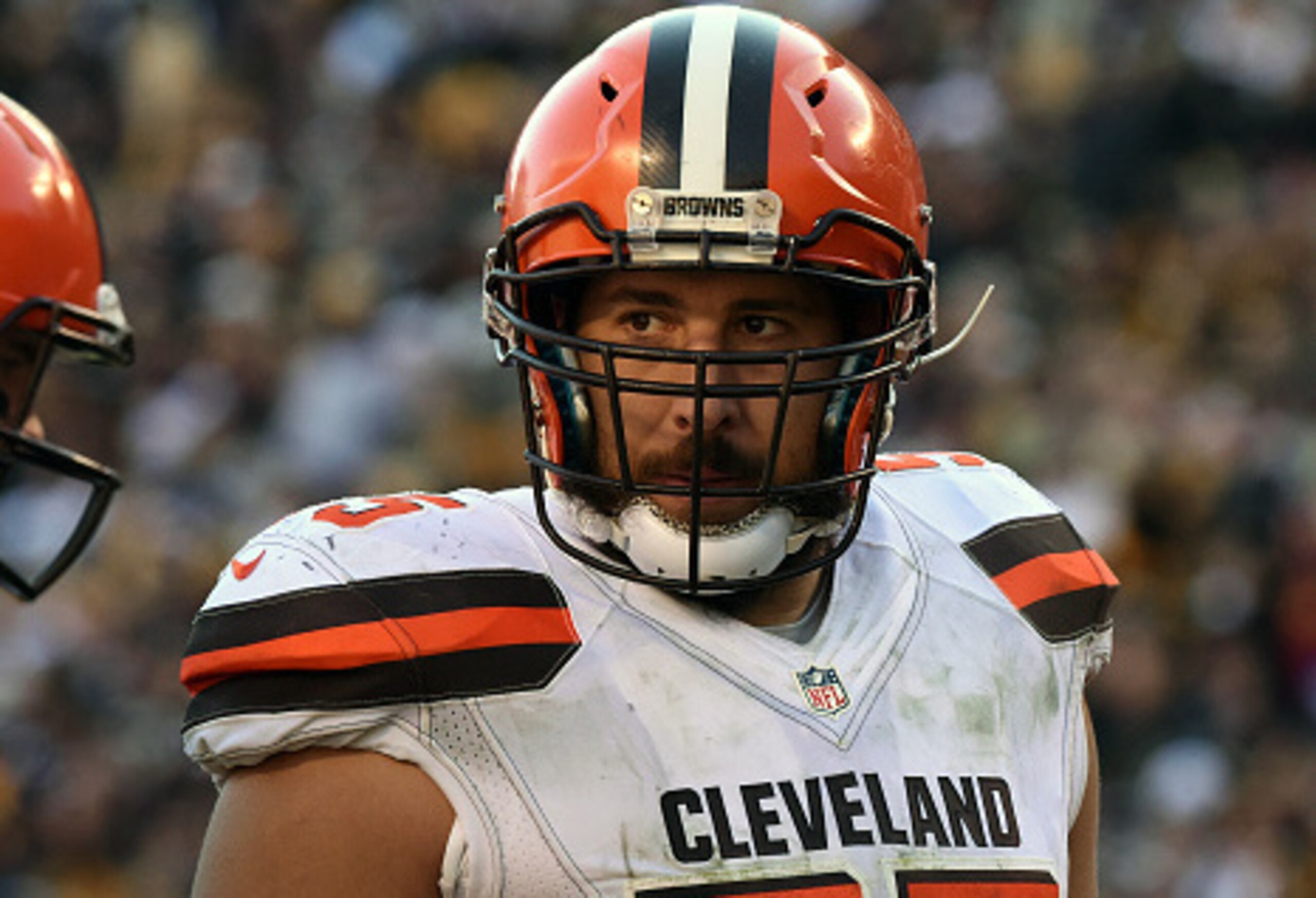 Alex Mack is the new centerpiece of the Atlanta offensive line.