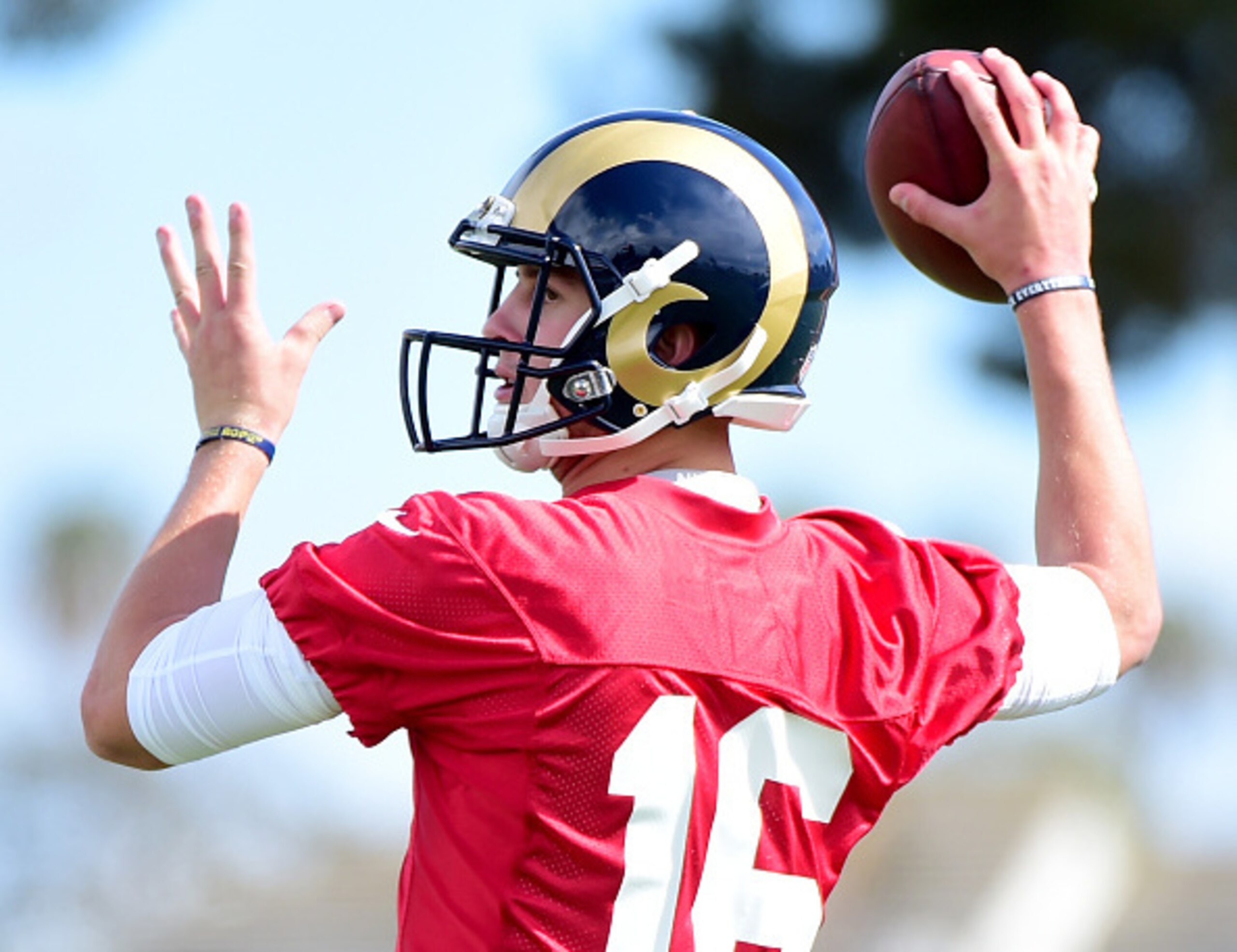 For better or worse, Jared Goff is now the Rams' quarterback of the future.