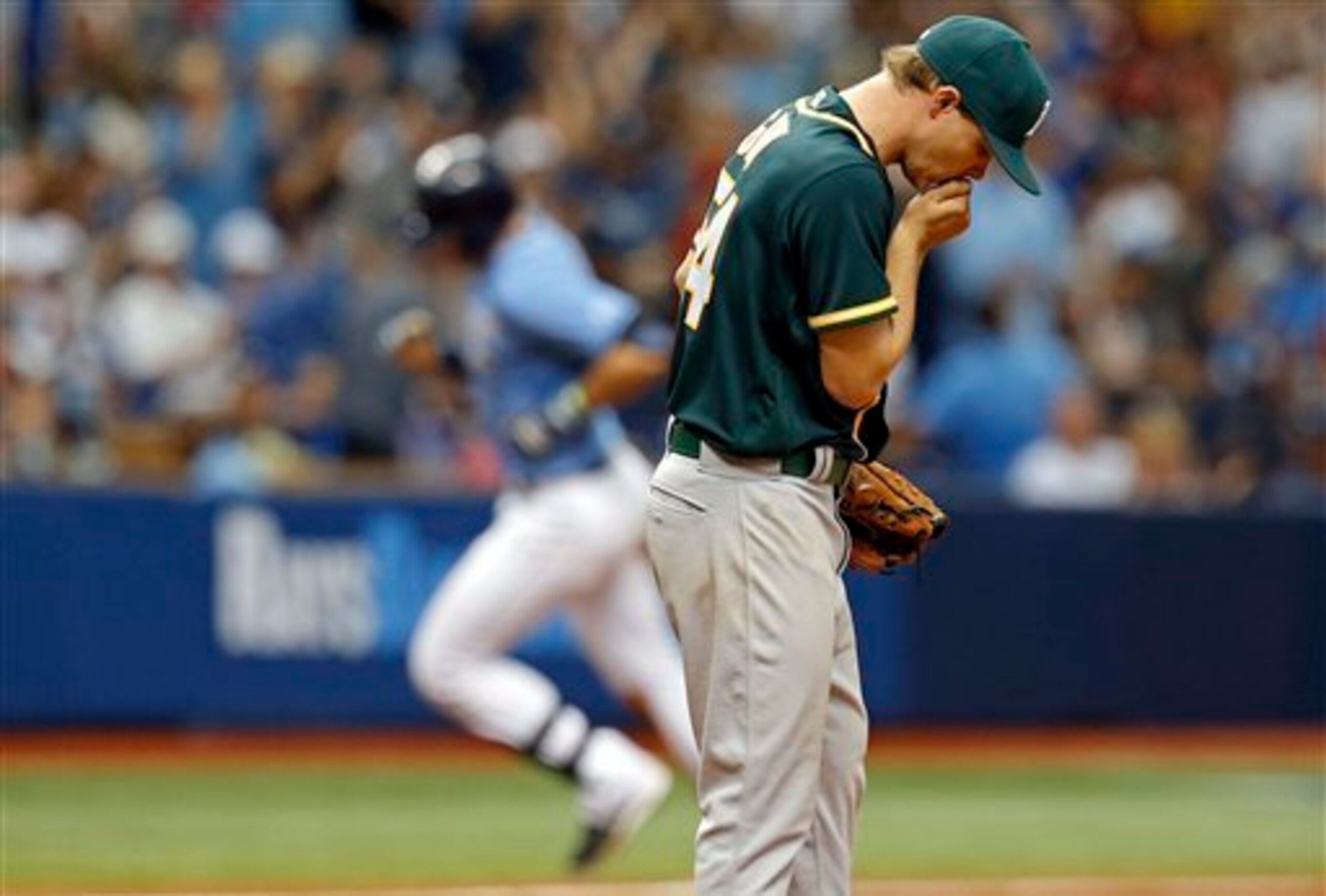 Dating back to last year, Sonny Gray has allowed 53 runs in his last 13 starts.