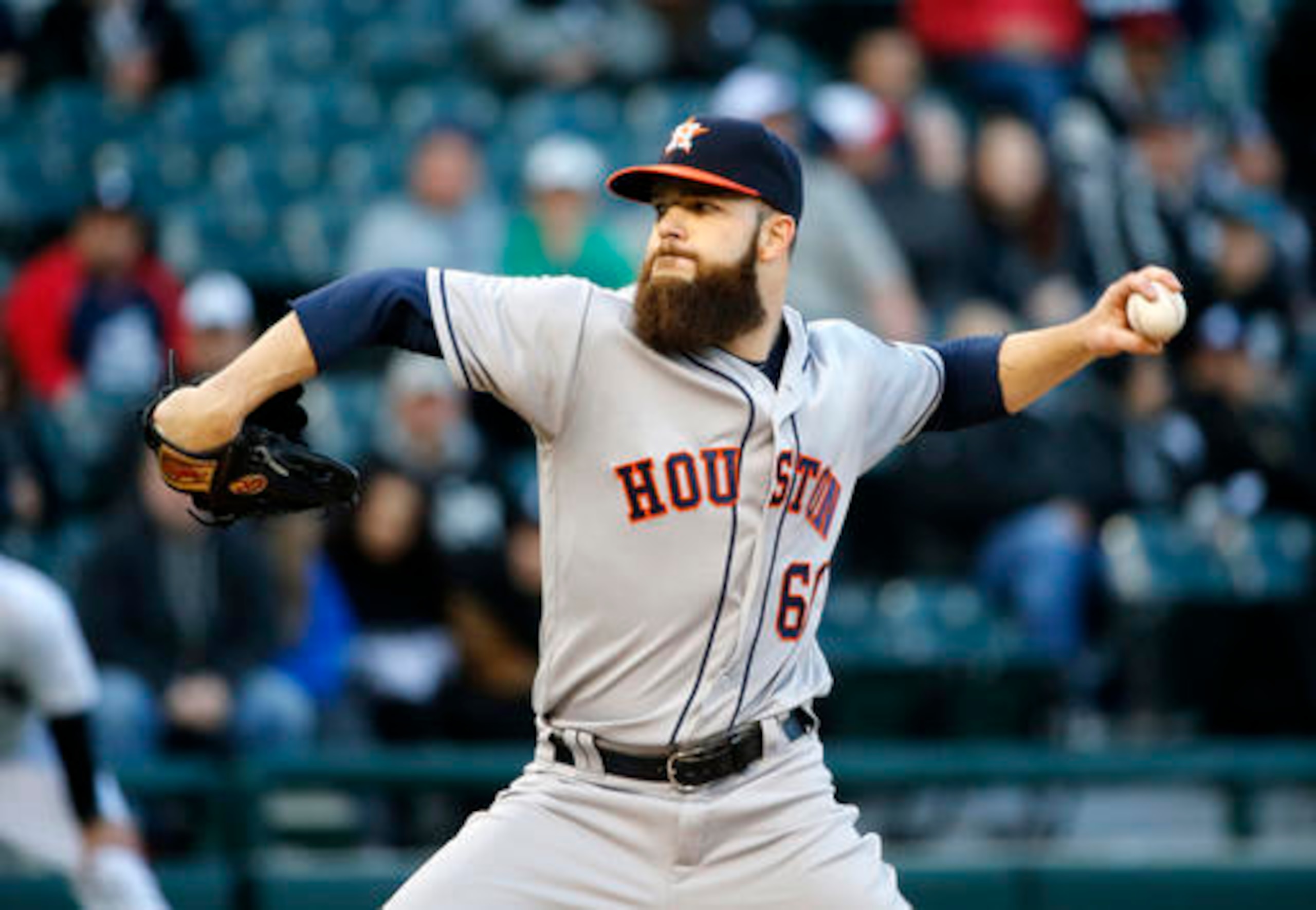 Dallas Keuchel has offered a poor encore to his Cy Young Award-winning season.