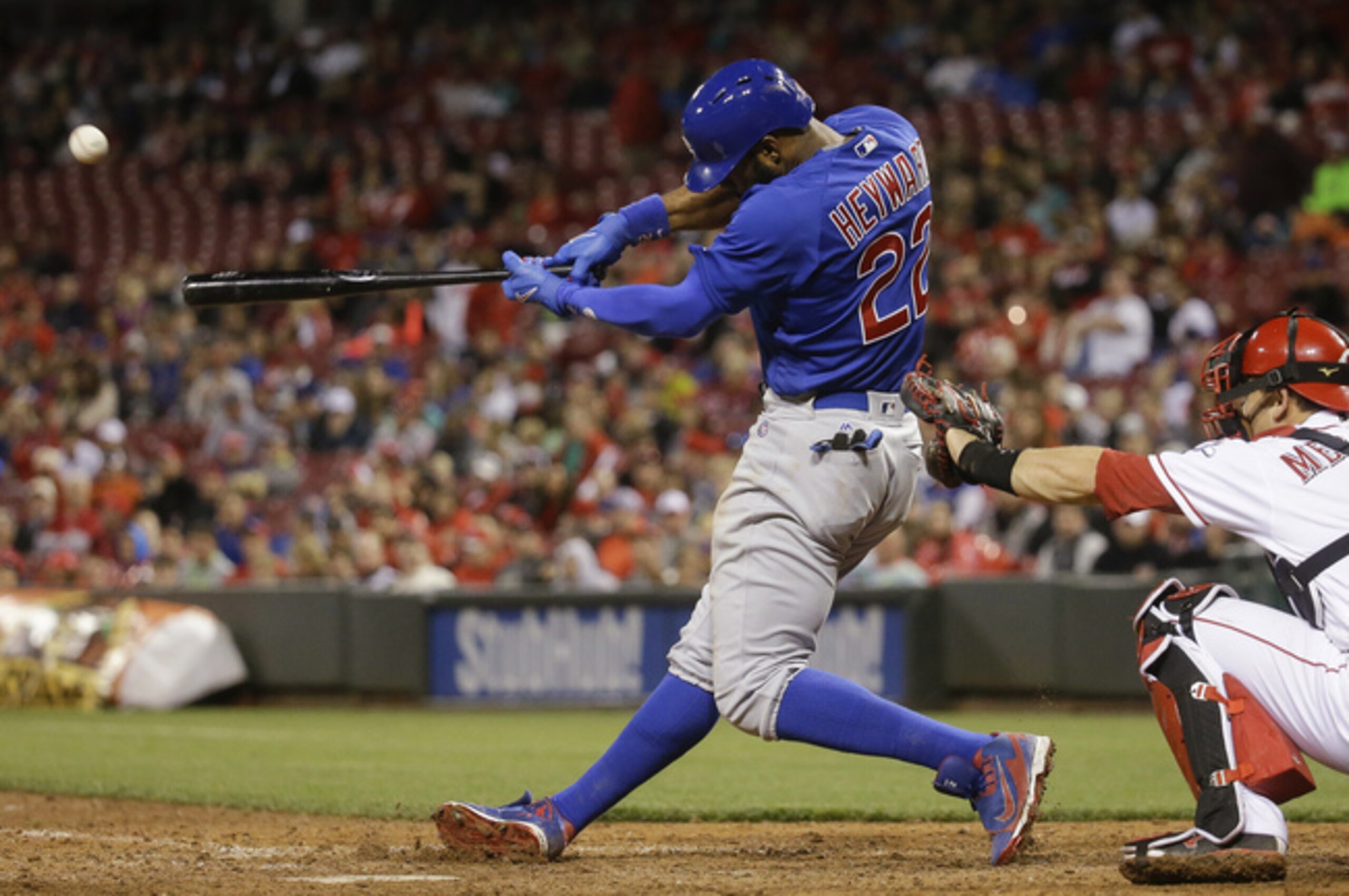 In his first season with the Chicago Cubs, Jason Heyward has hit one home run.