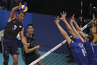 American outside hitter Taylor Sander is among the most talented indoor volleyball players in the world.