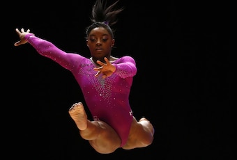 Simone Biles has won a record 10 world championship gold medals. She'll look to add Olympic gold to her mantel in Rio.