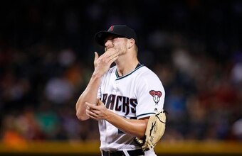 Arizona Diamondbacks right-hander Shelby Miller.