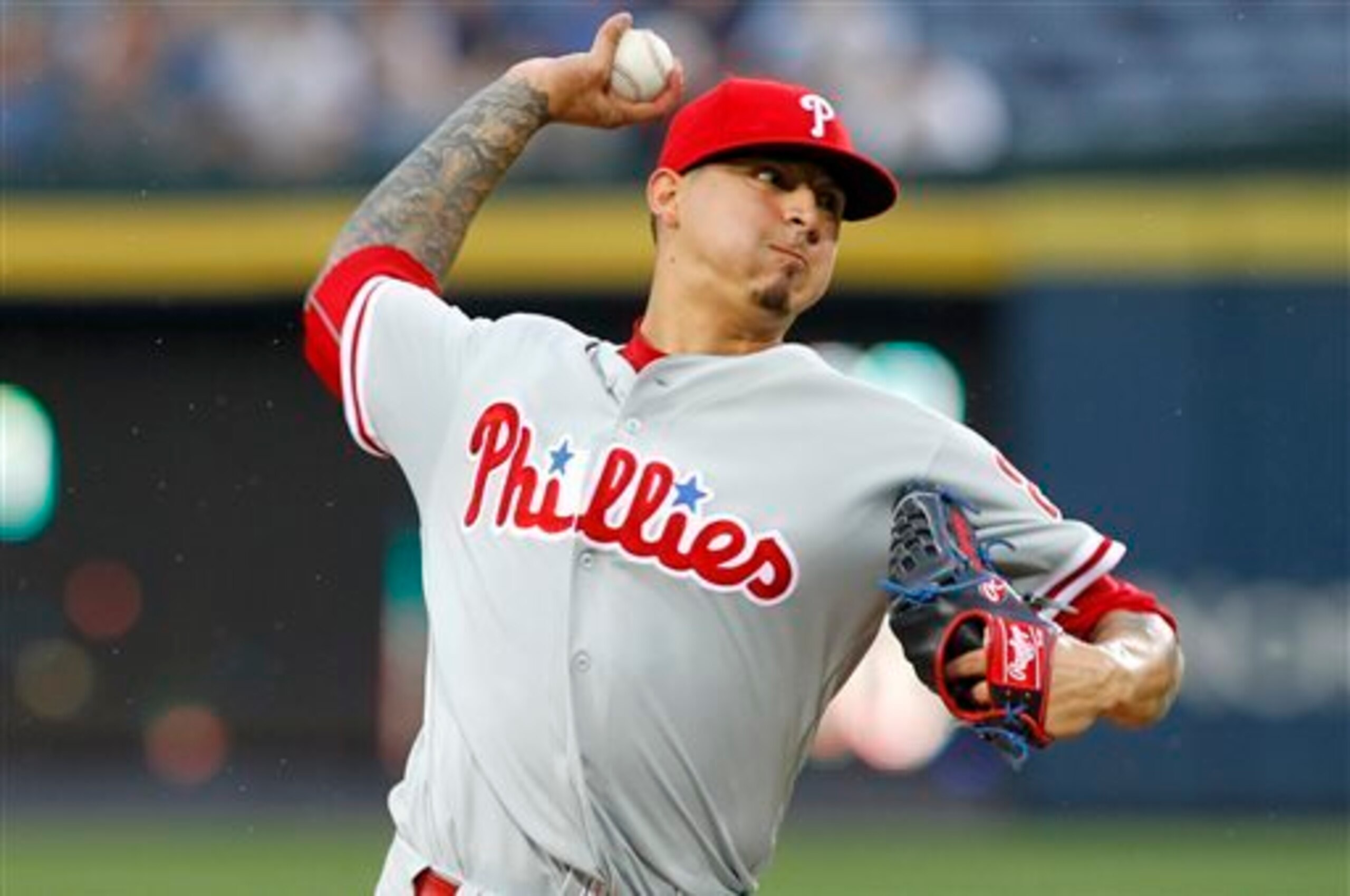 Philadelphia Phillies right-hander Vincent Velasquez.
