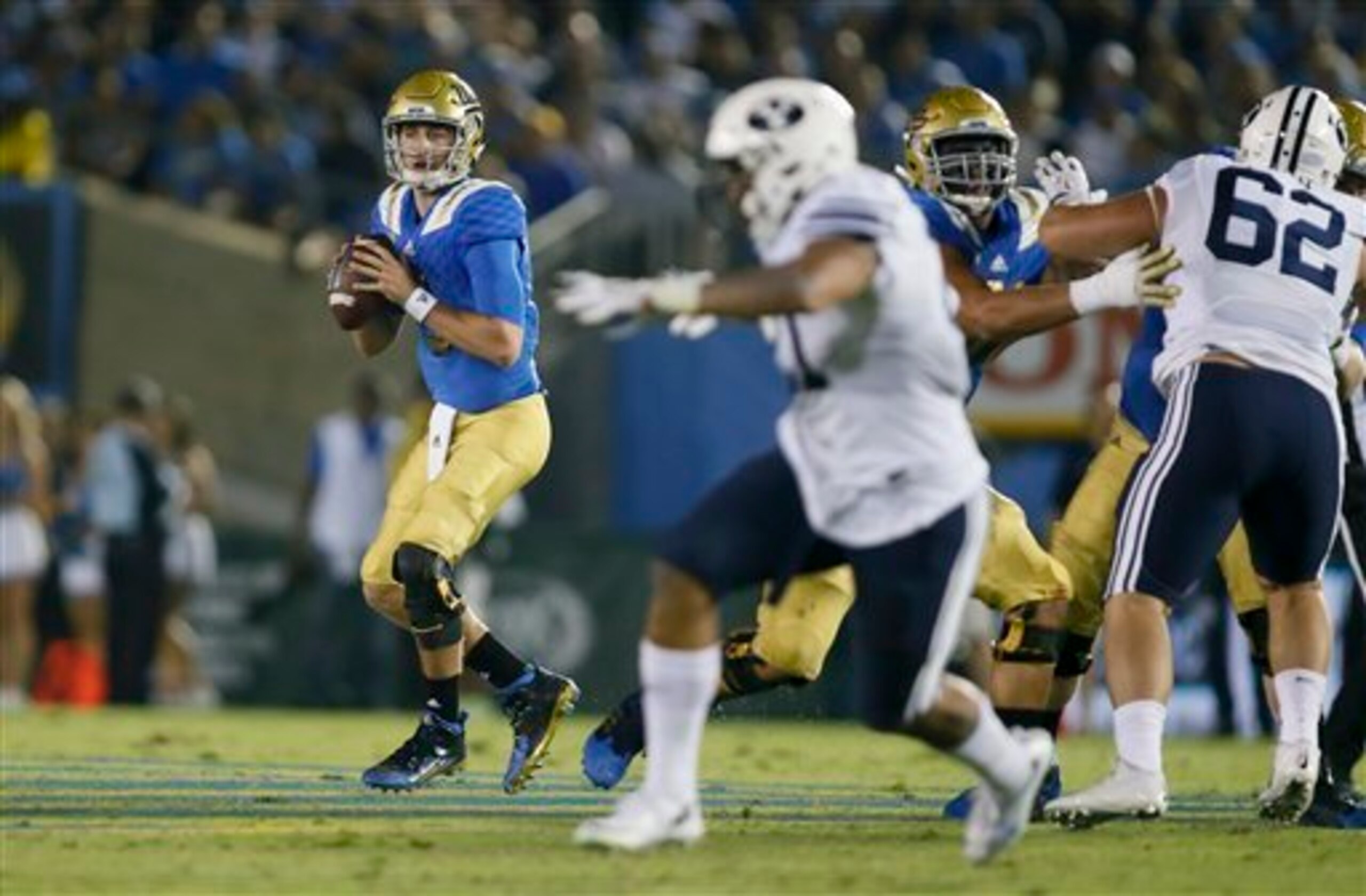 Josh Rosen and UCLA survived a tough challenge from BYU last fall.