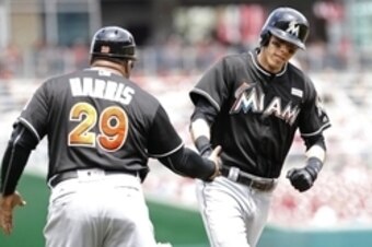 Christian Yelich's breakout has Miami thinking playoffs in May.
