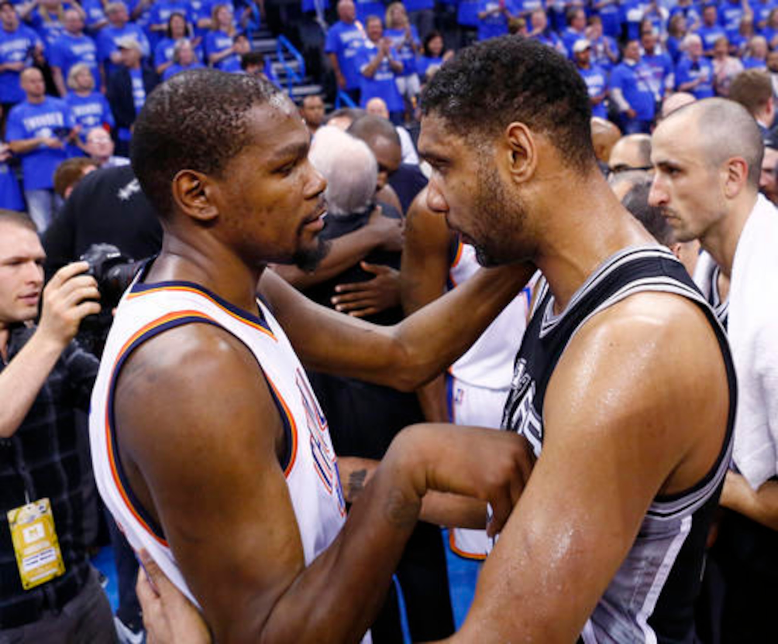 Tim Duncan was great, but the party for Duncan and the Spurs is over