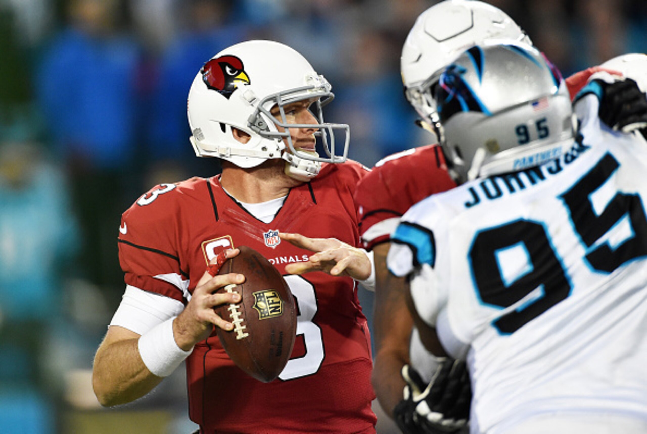 Cardinals quarterback Carson Palmer is ready to prove he can win the big one.
