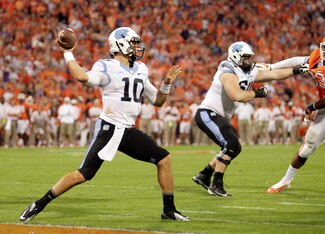 Mitch Trubisky is ready to take over as North Carolina's starting quarterback.