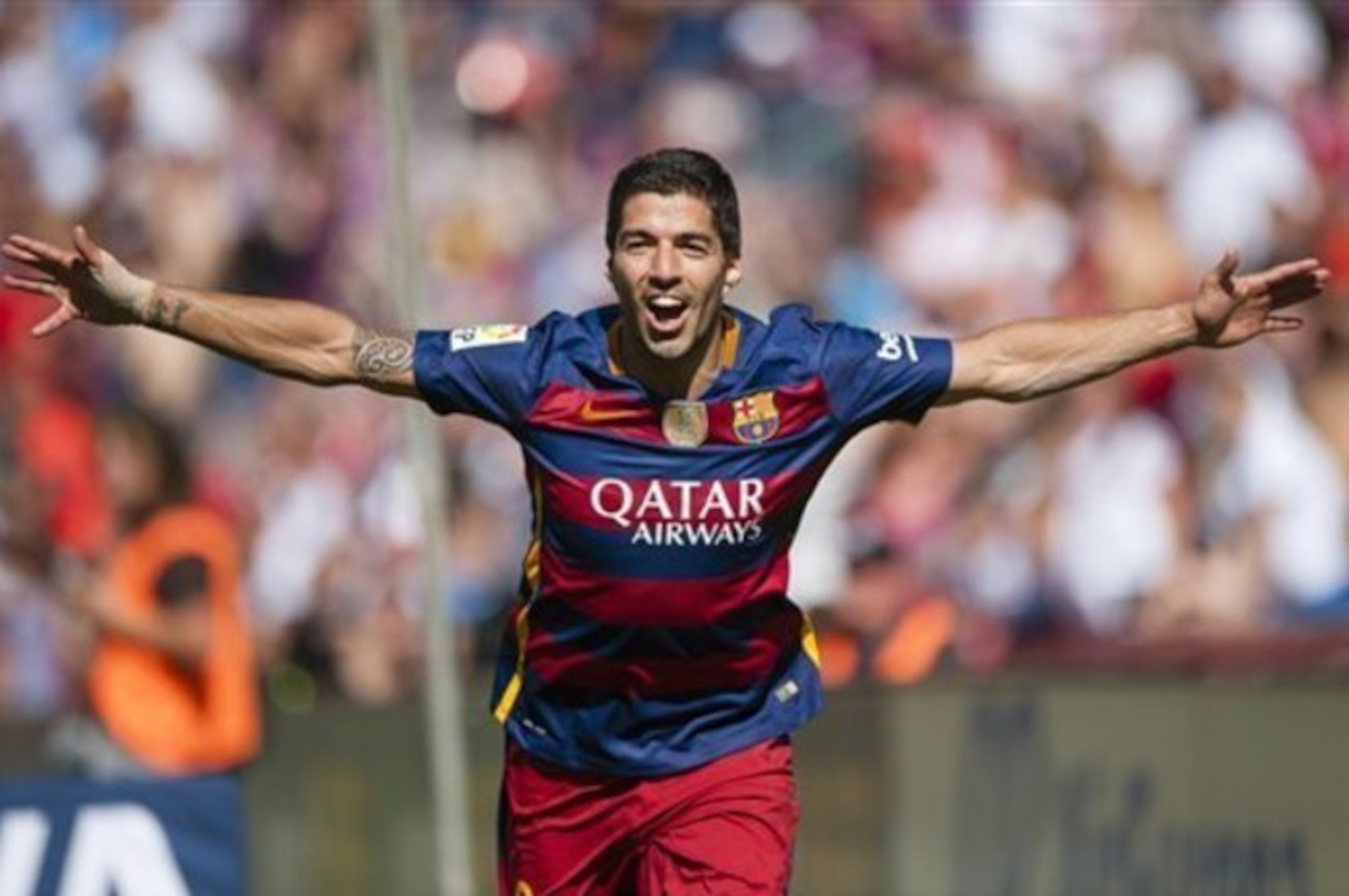 Luis Suarez is now the world's best goalscorer