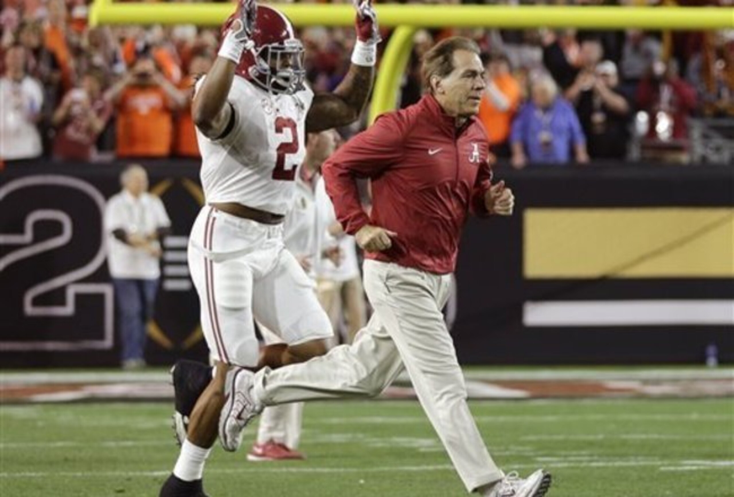 Nick Saban and Alabama always shine in marquee matchups. Nick Saban and Alabama always shine in marquee matchups.