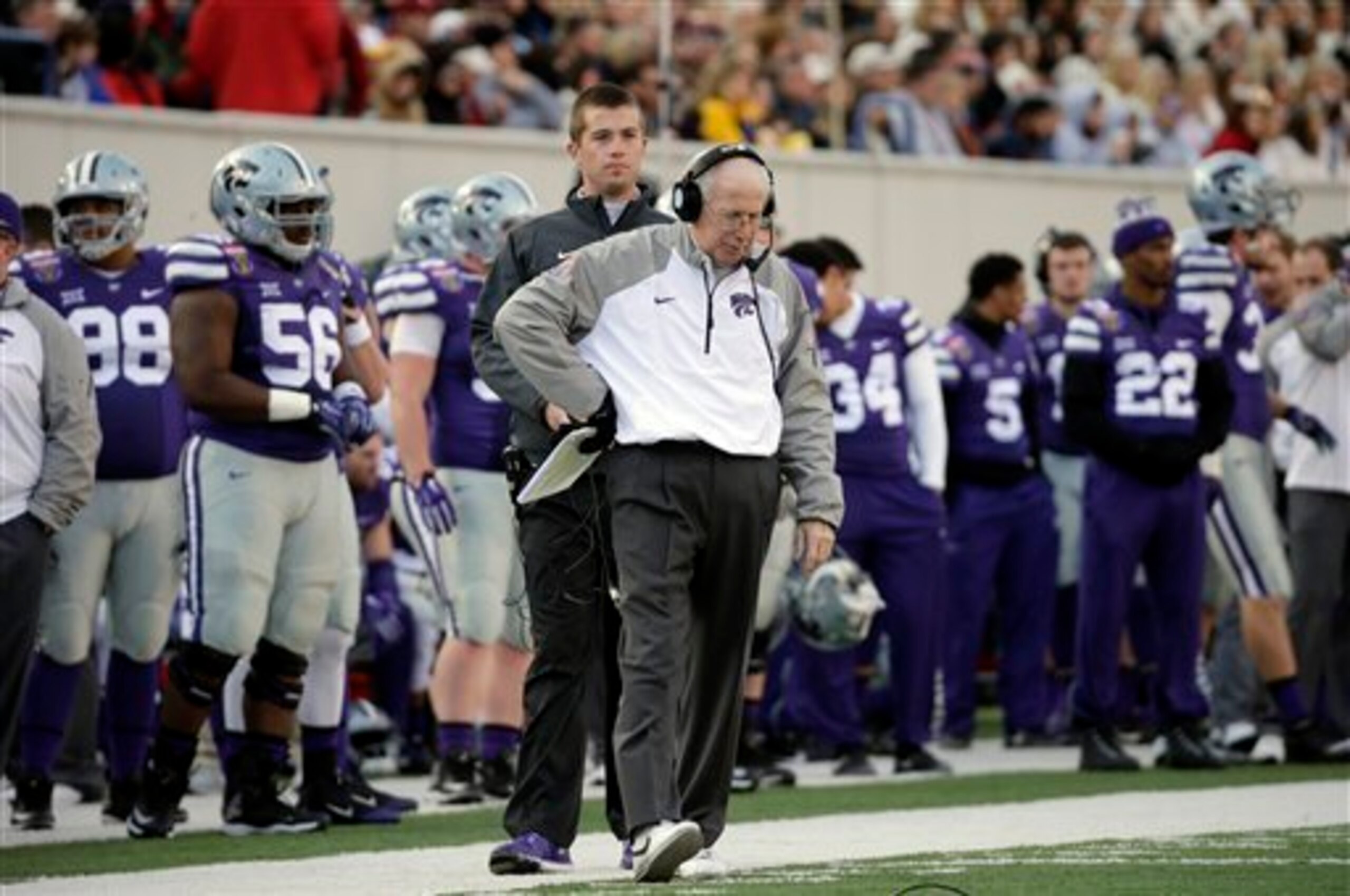 Bill Snyder and Kansas State have a huge season opener at Stanford. Bill Snyder and Kansas State have a huge season opener at Stanford.