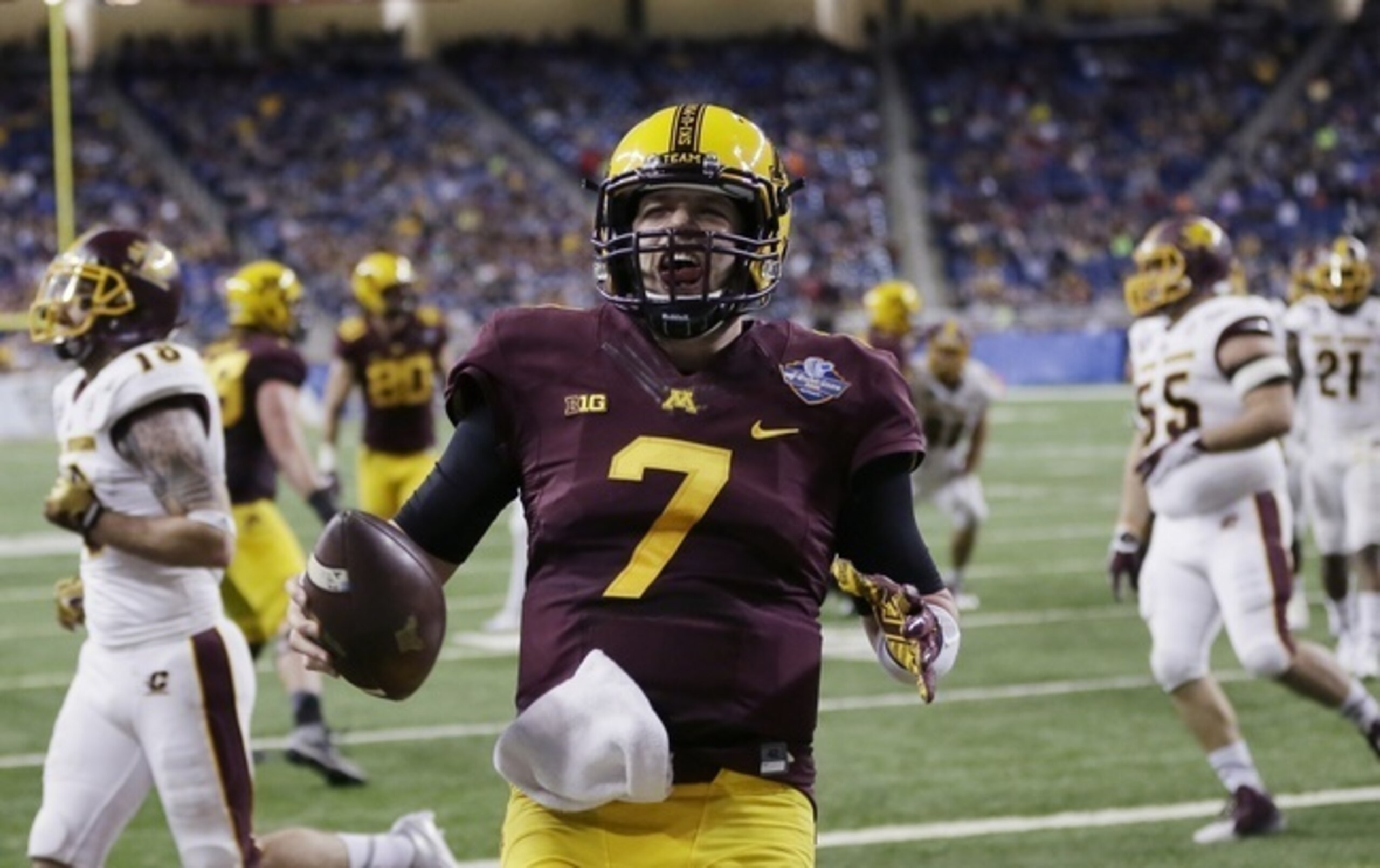Mitch Leidner hopes for big things in Tracy Claeys' first full season as Minnesota's head coach. Mitch Leidner hopes for big things in Tracy Claeys' first full season as Minnesota's head coach.