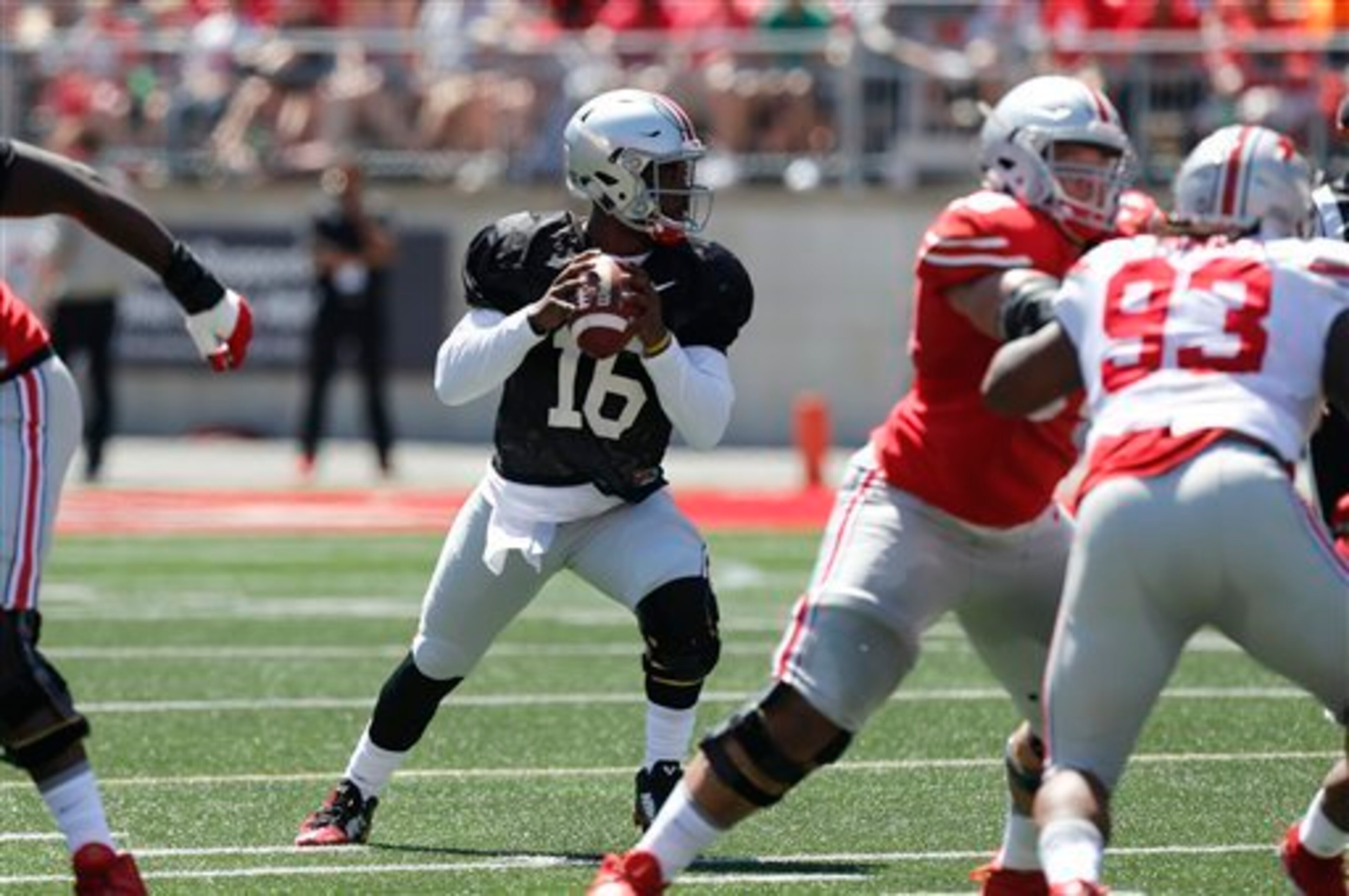 J.T. Barrett will provide leadership for a young Ohio State roster. J.T. Barrett will provide leadership for a young Ohio State roster.