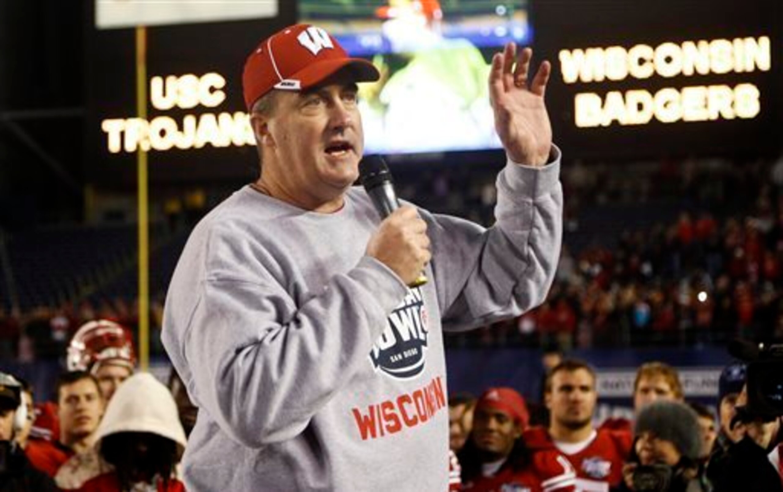 Paul Chryst and Wisconsin face a major season-opening test against LSU. Paul Chryst and Wisconsin face a major season-opening test against LSU.