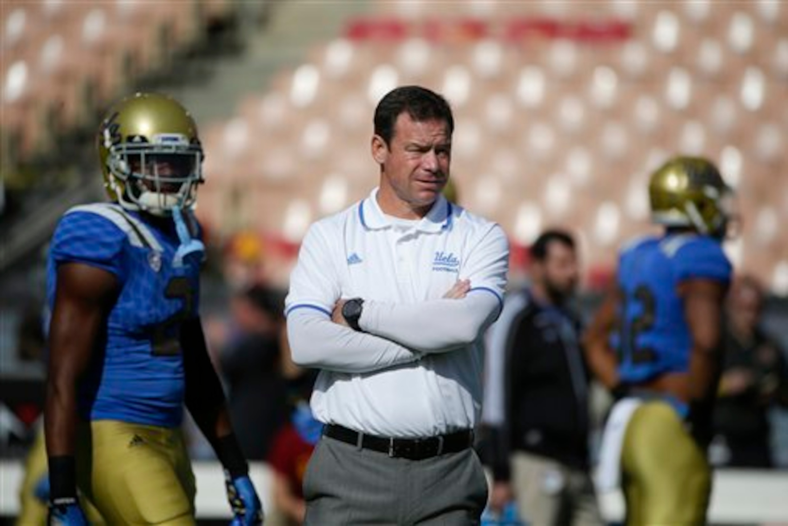 Jim Mora Jr. hopes Josh Rosen can become a star for UCLA.