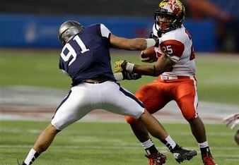 Montana product Tyrone Holmes has enough ability to flash as a situational defender in Jacksonville.