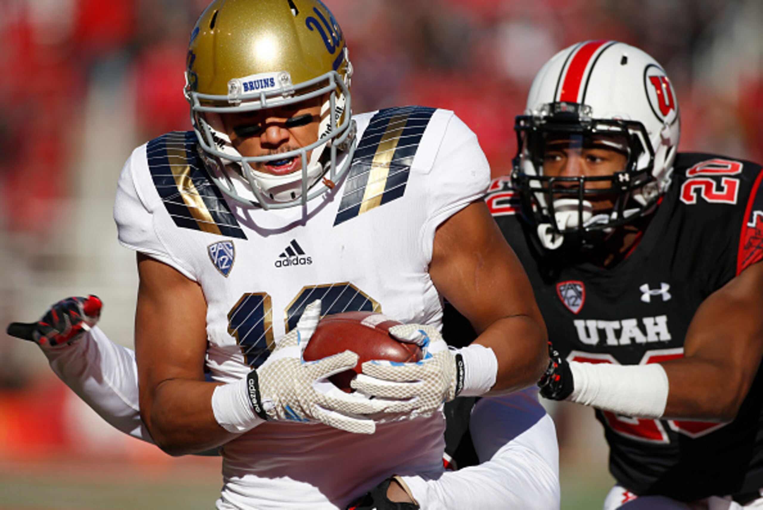 Thomas Duarte can create mismatches from the tight end position. Thomas Duarte can create mismatches from the tight end position.