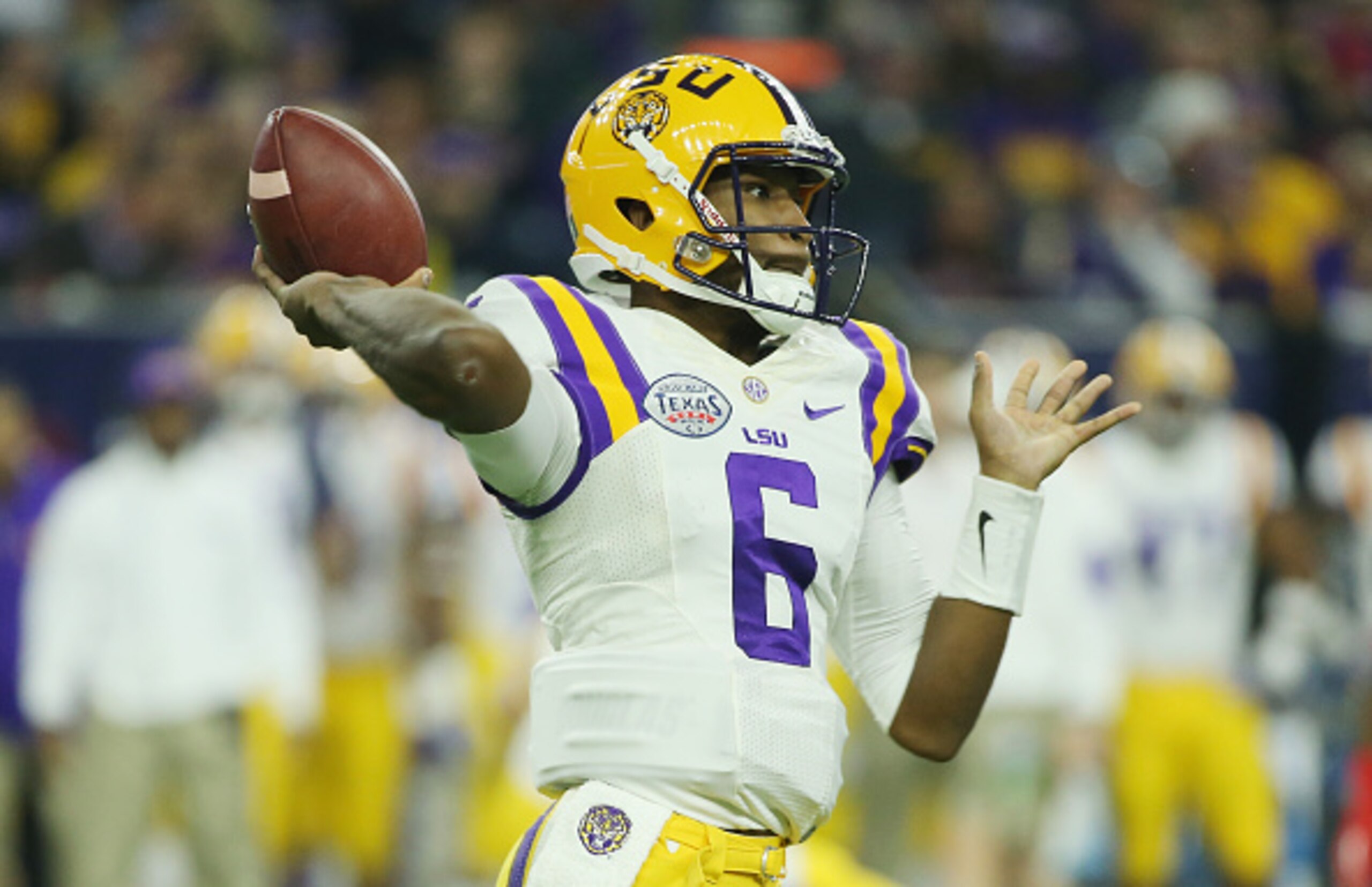 LSU QB Brandon Harris