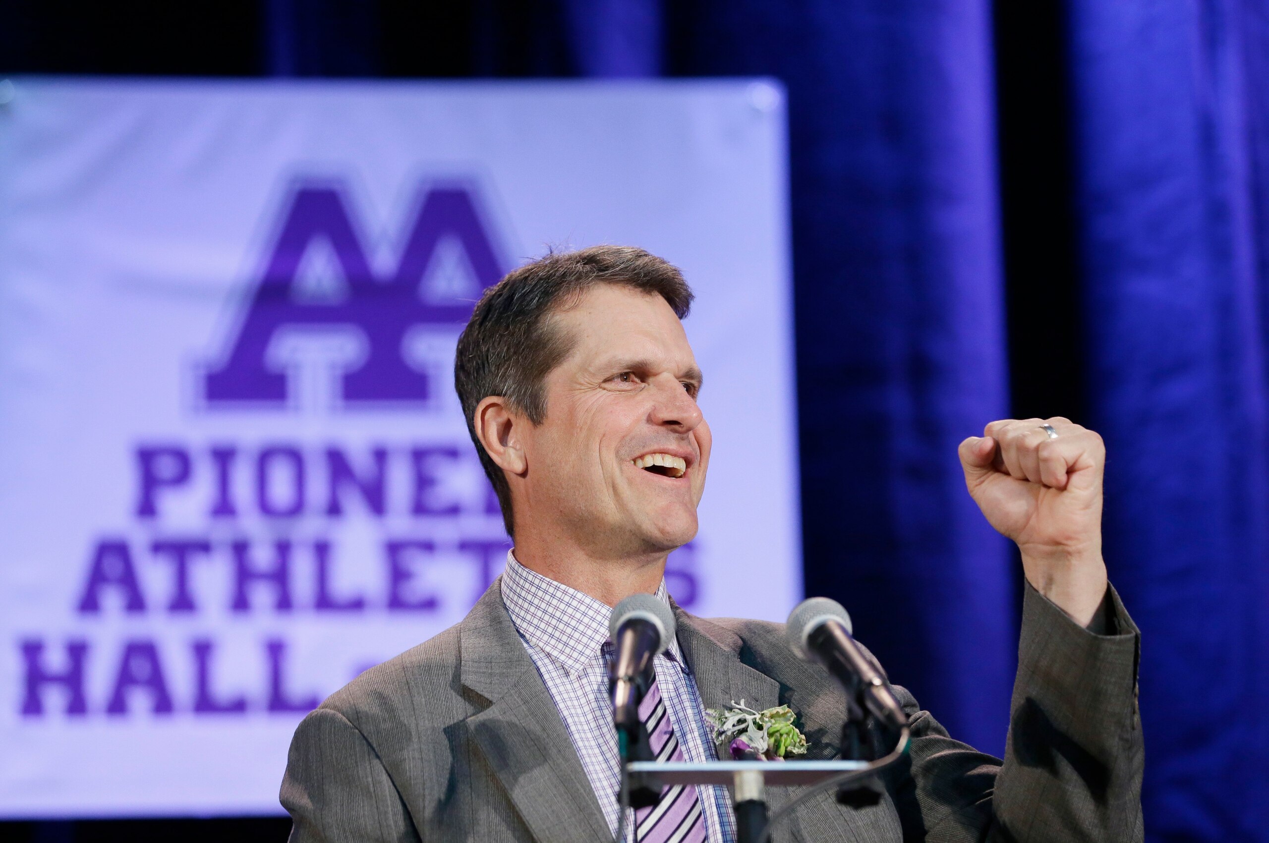Jim Harbaugh has made it his mission to draw attention to Michigan.