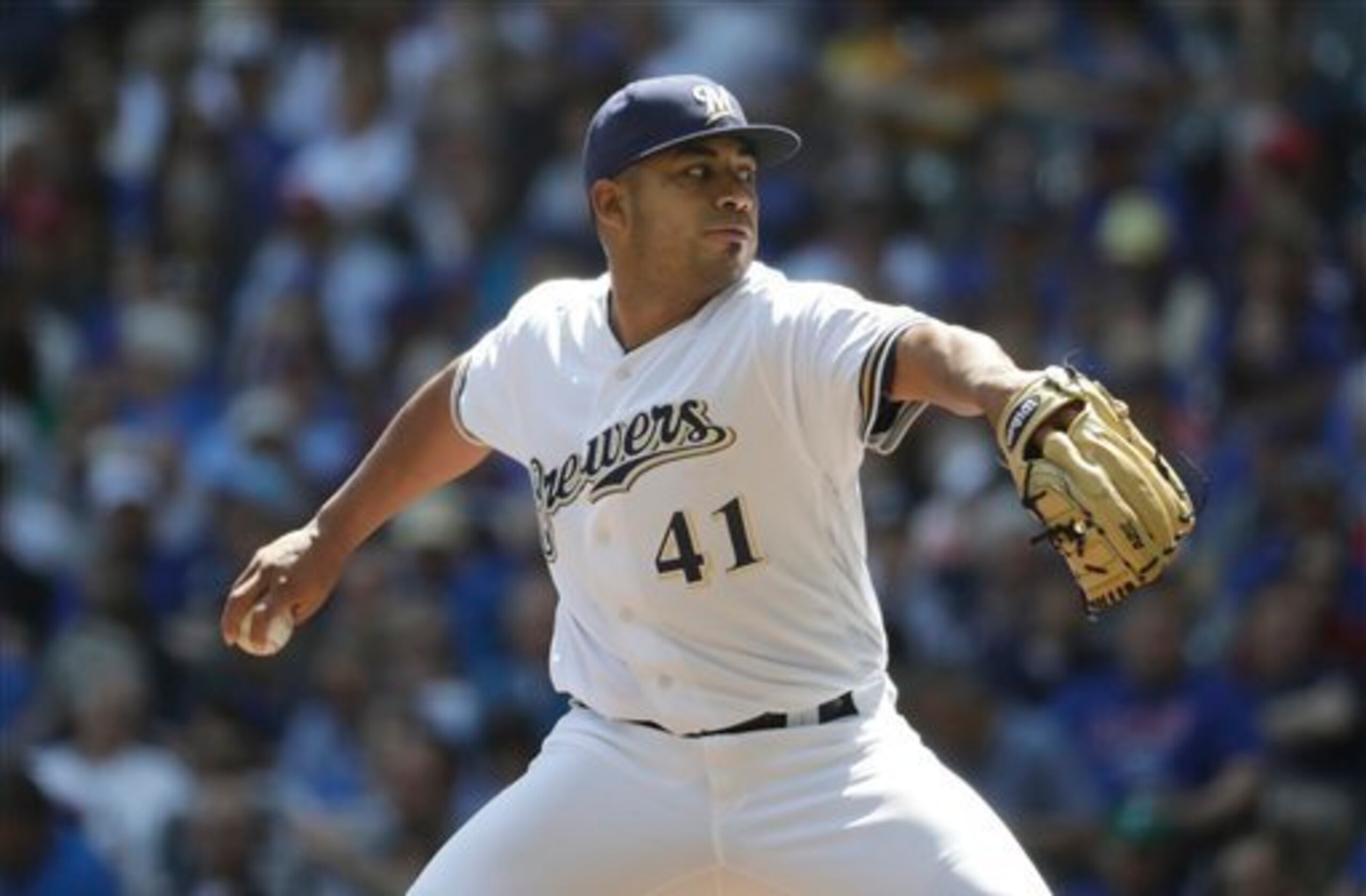 In his first five MLB starts, Junior Guerra has posted a 3.30 ERA with a strikeout per inning.