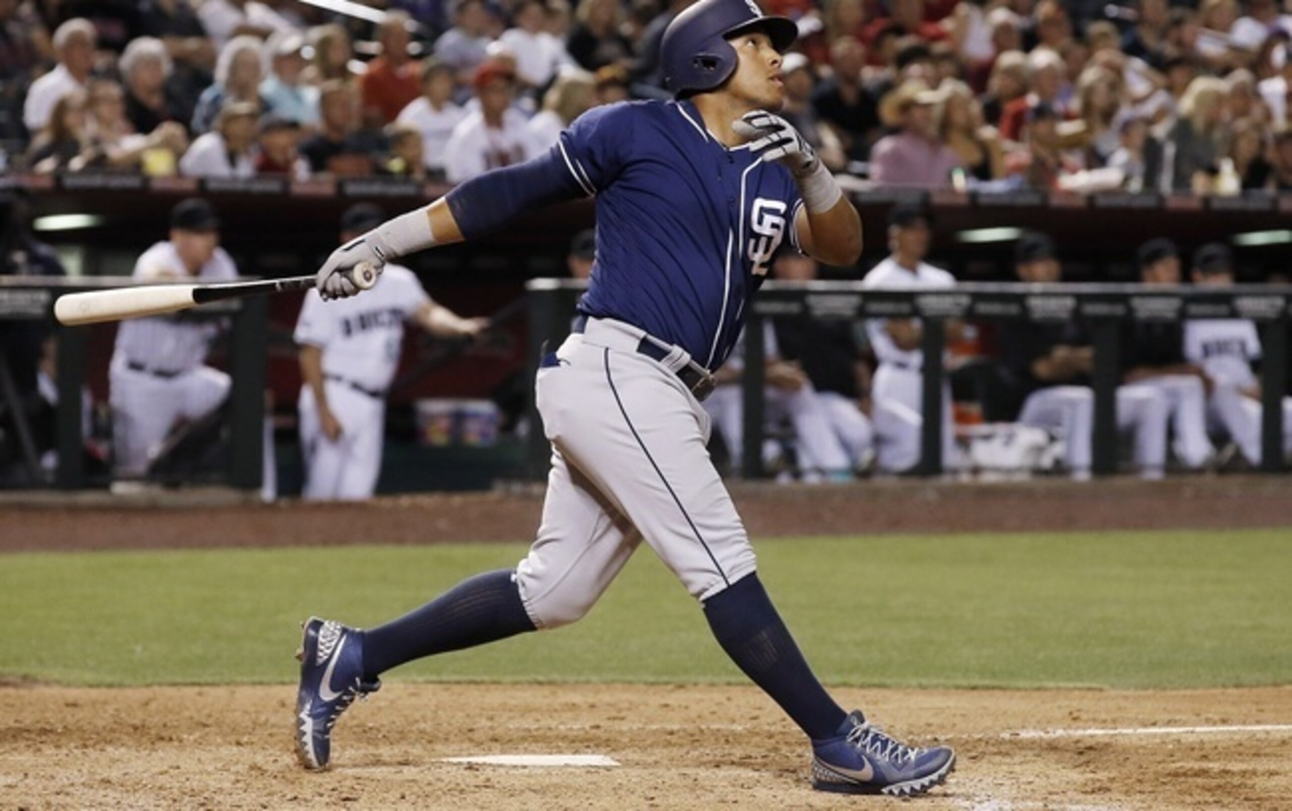 The recently returned Yangervis Solarte has six extra-base hits in his last four games.