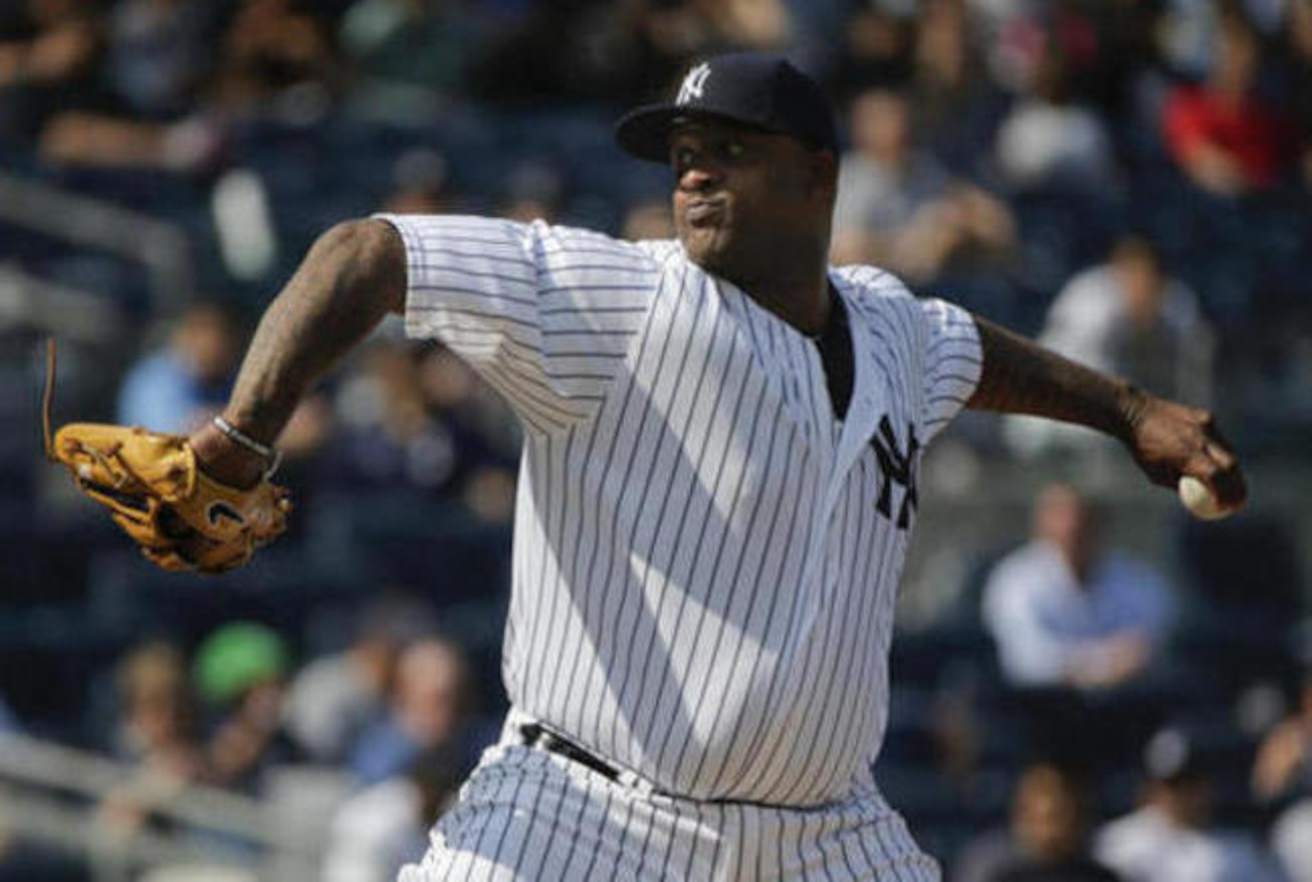 C.C. Sabathia has allowed one earned run in three May starts.