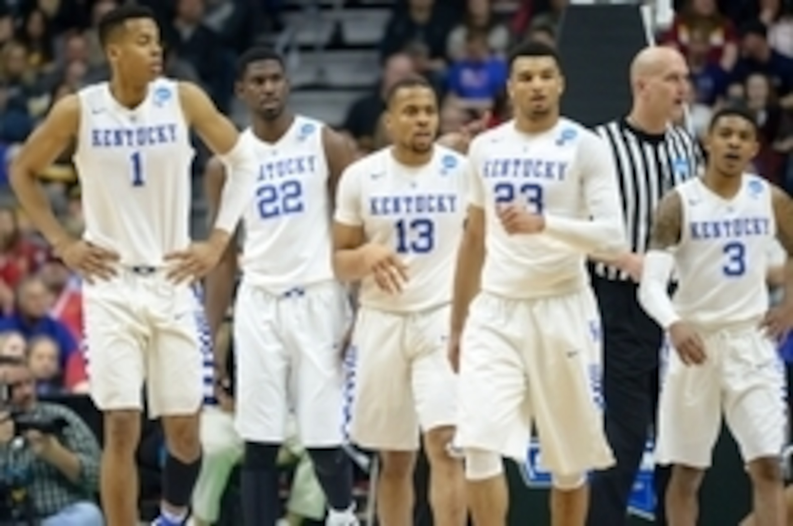 Isaiah Briscoe (13) is on a short list of returning impact players for the Wildcats.