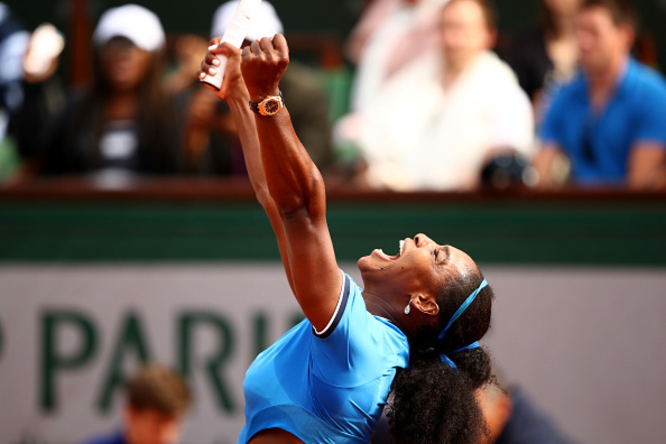 A motivated Williams is on a mission in Paris.