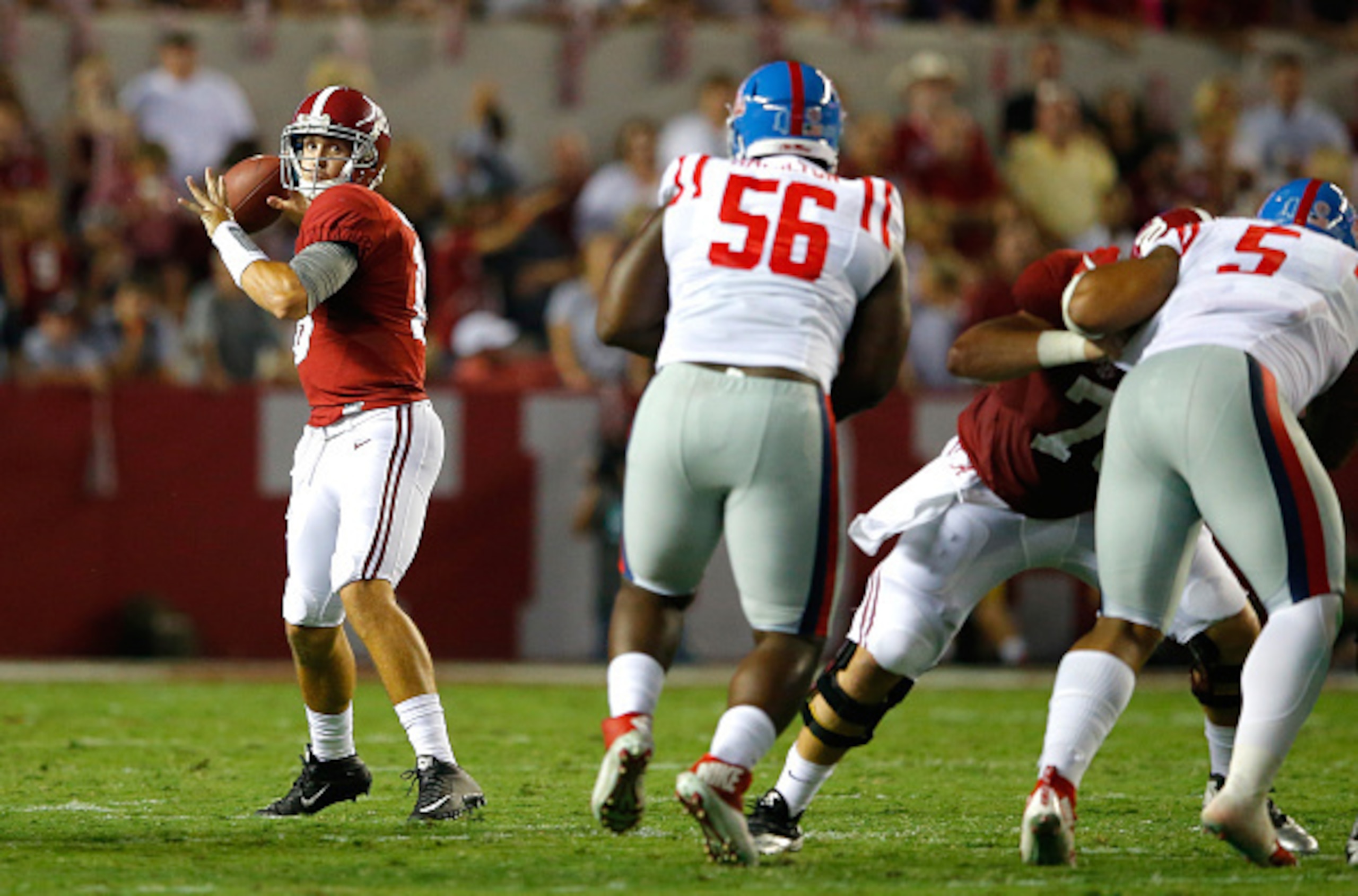 Experience has made Cooper Bateman a strong contender for Alabama's starting QB role.