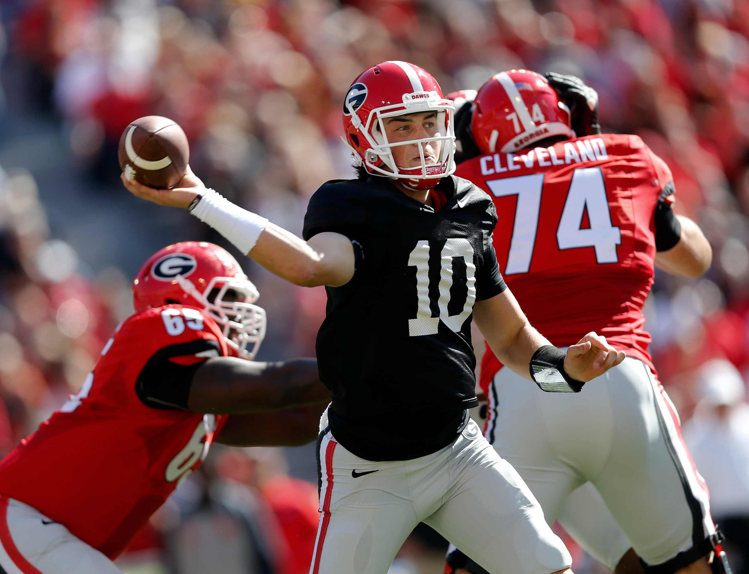 Jacob Eason hopes to prove he's ready to lead Georgia's offense this fall.