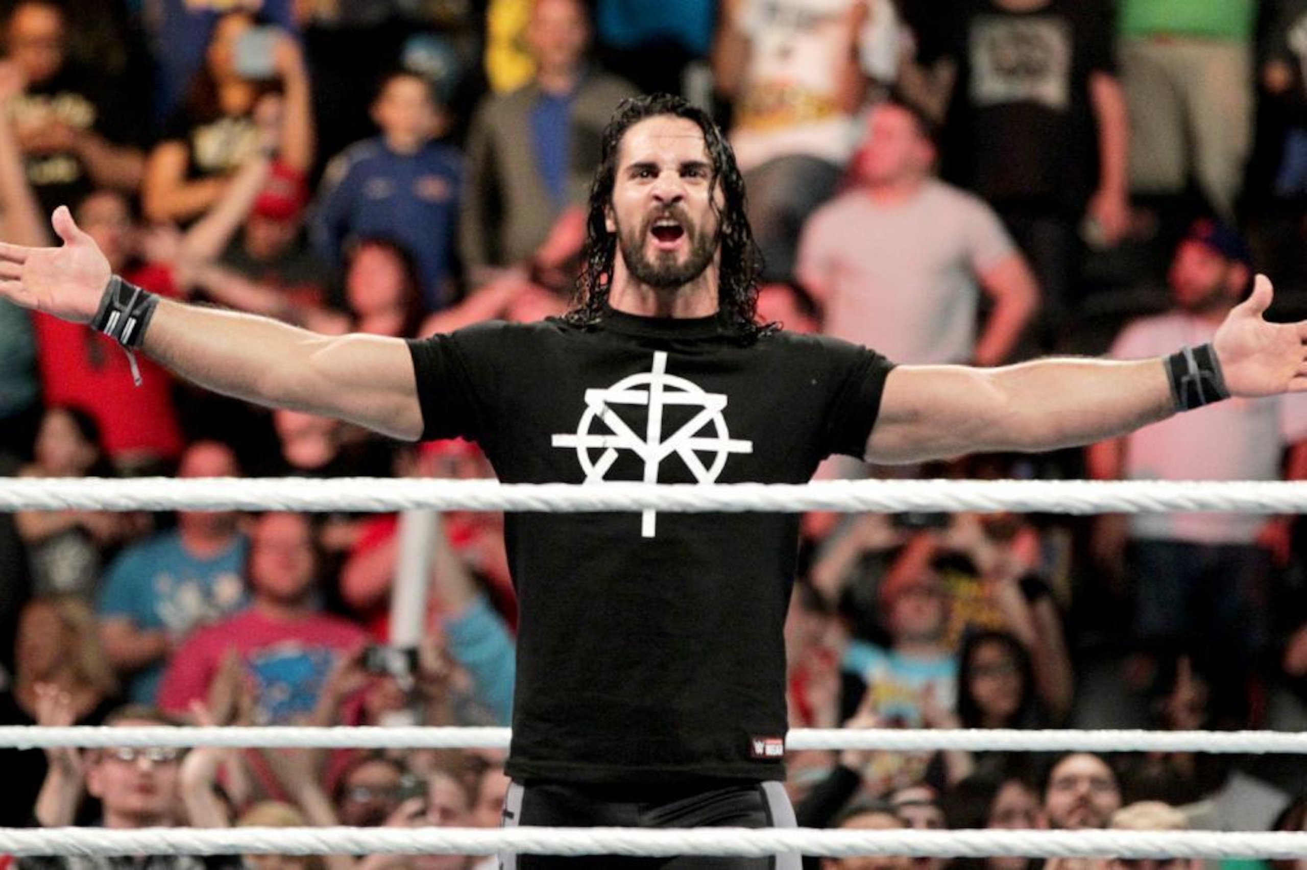 Seth Rollins at Extreme Rules 2016.