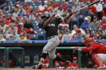 Marcell Ozuna is riding high after hitting .411 with seven home runs in May.