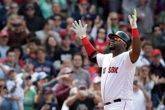 There's been plenty of reason to celebrate for David Ortiz and the Red Sox early on in 2016.
