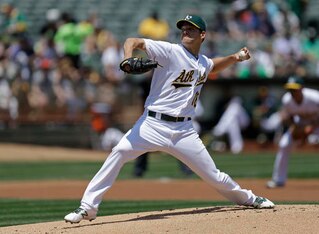 The Oakland Athletics' Rich Hill—the AL Pitcher of the Month in May—has been one of the surprise stars of 2016.