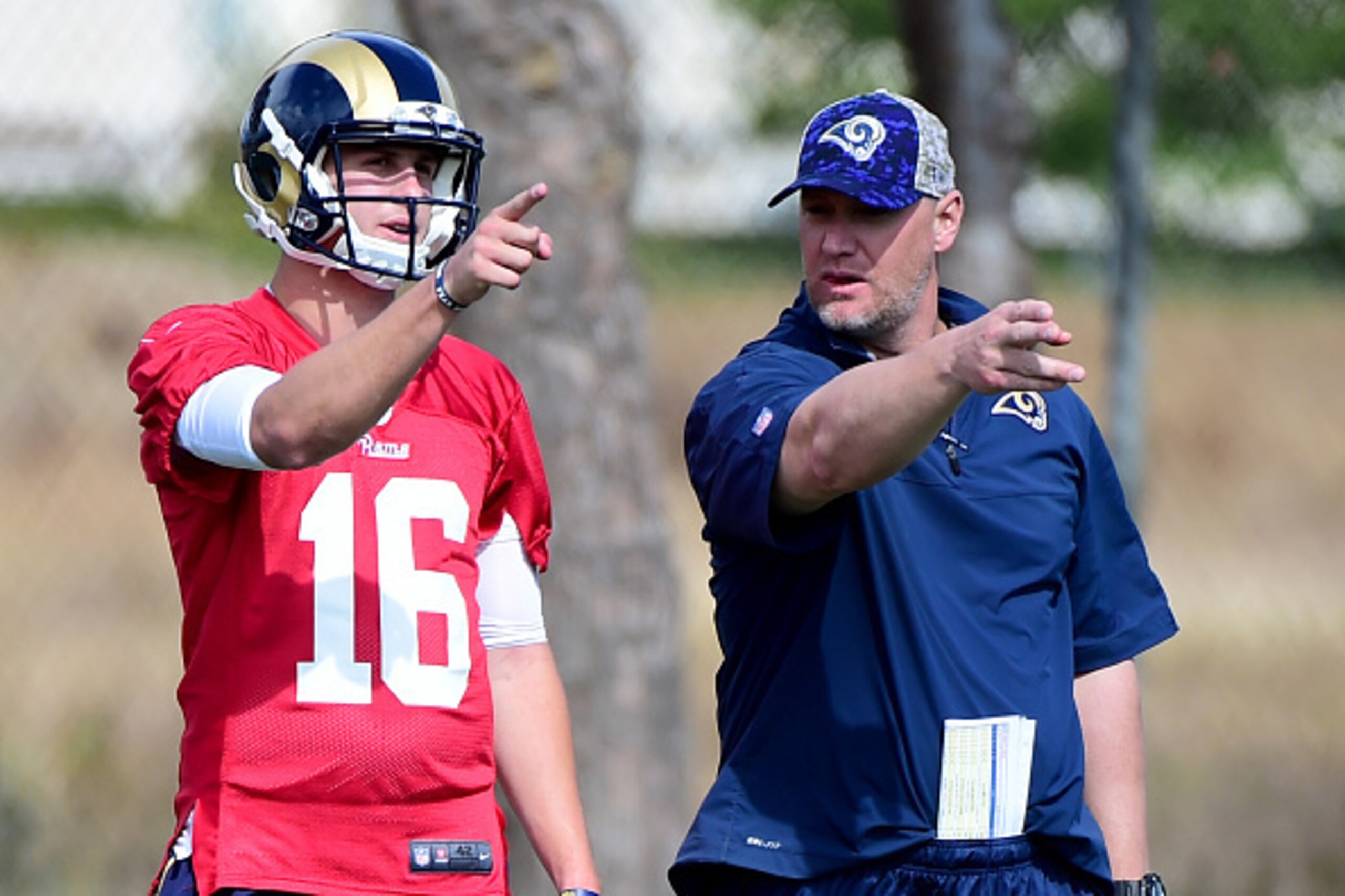 Rams rookie QB Jared Goff appears on his way to securing the starting job.