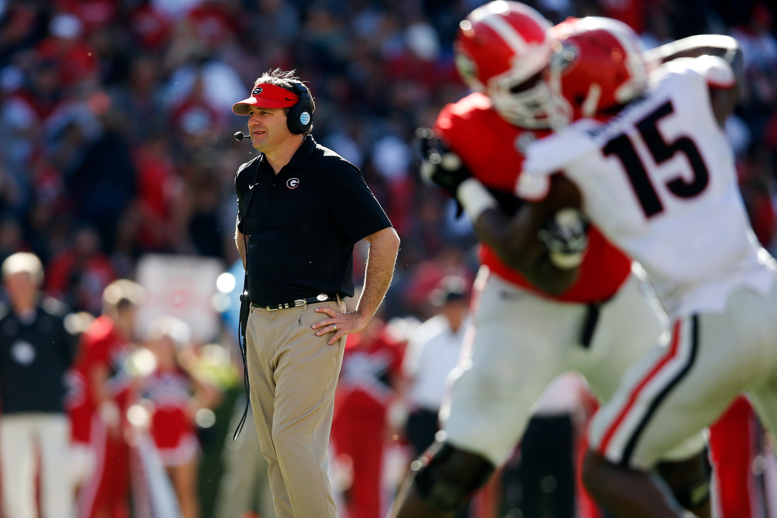 New Georgia coach Kirby Smart faces some big questions for his first season in Athens. New Georgia coach Kirby Smart faces some big questions for his first season in Athens.