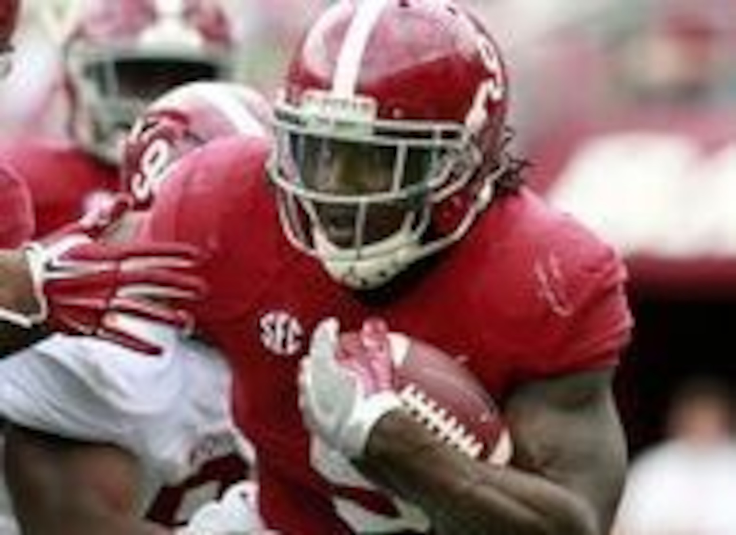 Running back Bo Scarbrough is looking to be the next great Alabama running back.