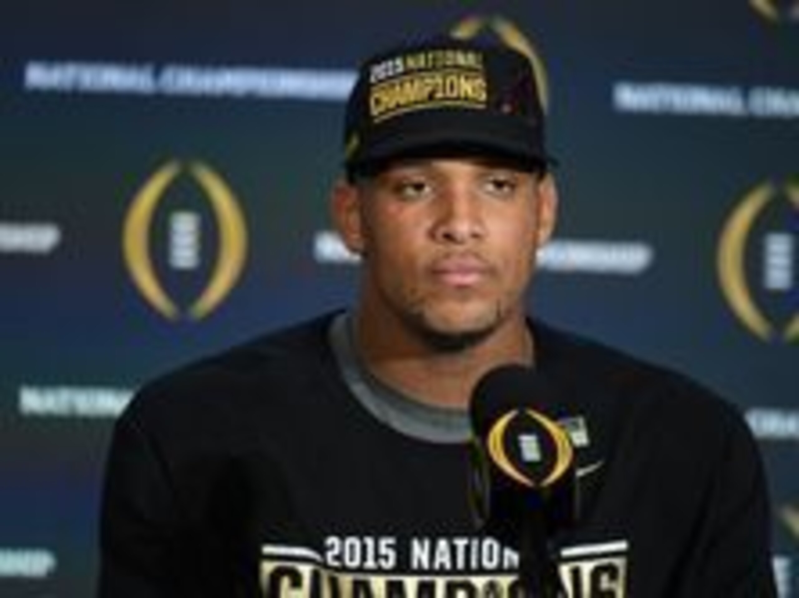 Tight end O.J. Howard's 208 receiving yards set a national championship game record.