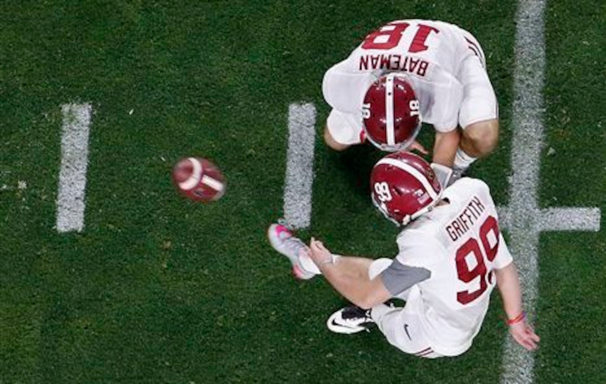 Alabama is looking for some more consistency from its special teams.