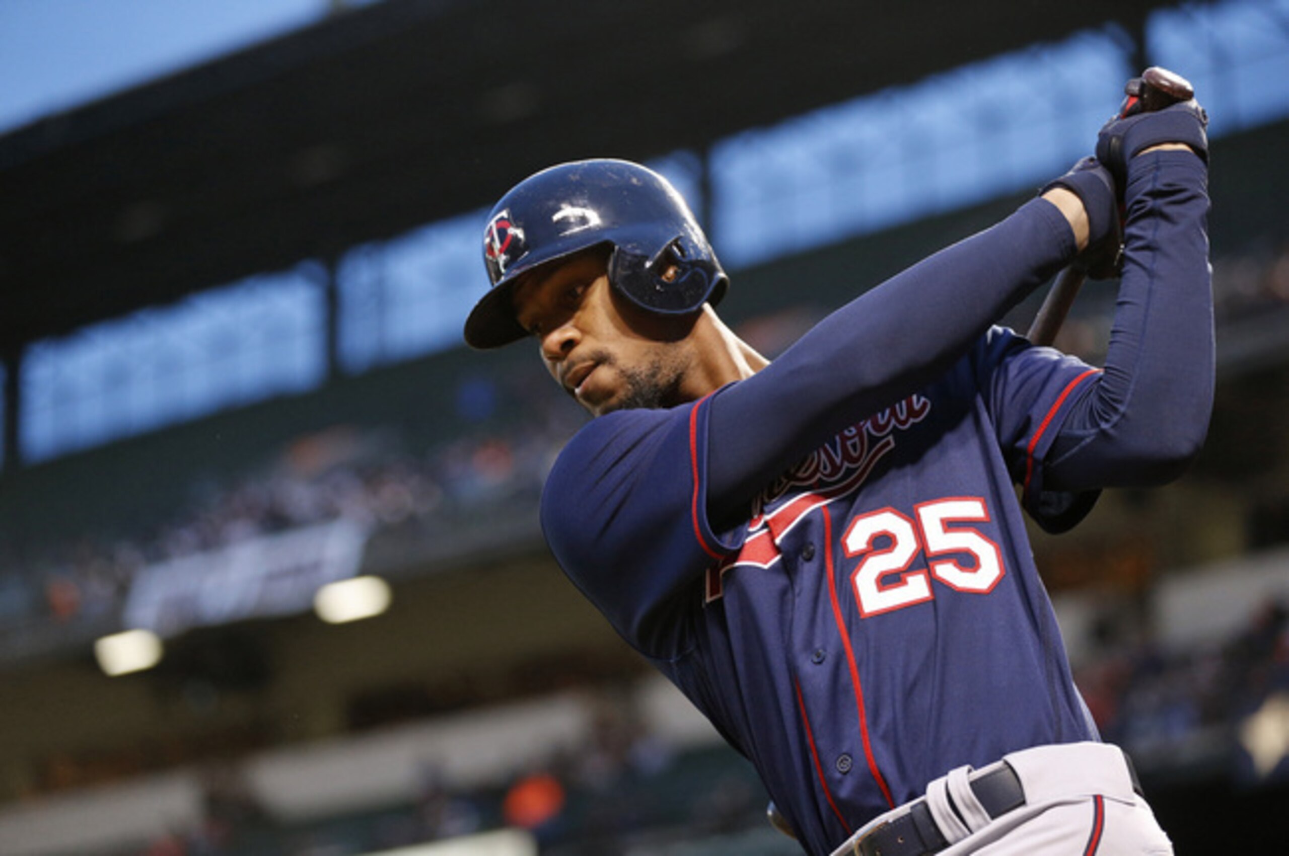 Byron Buxton is back in the majors after torching Triple-A pitching.