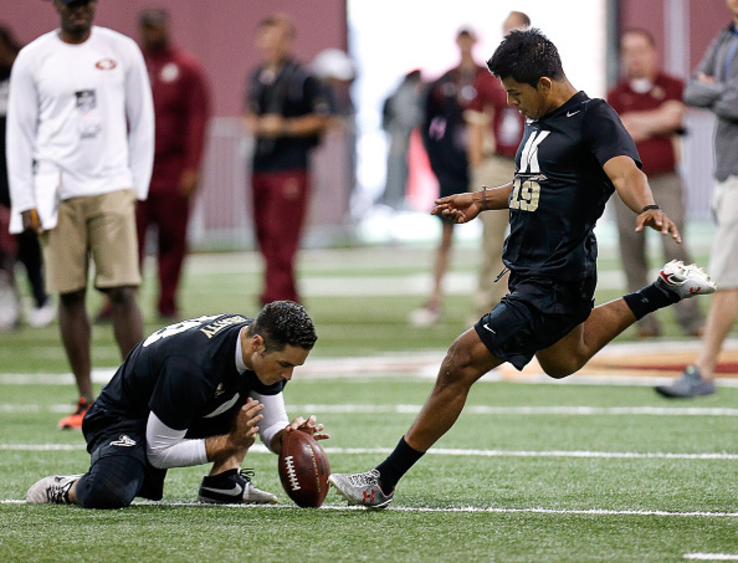 Roberto Aguyao needs to be a special NFL kicker to justify his second-round draft status.