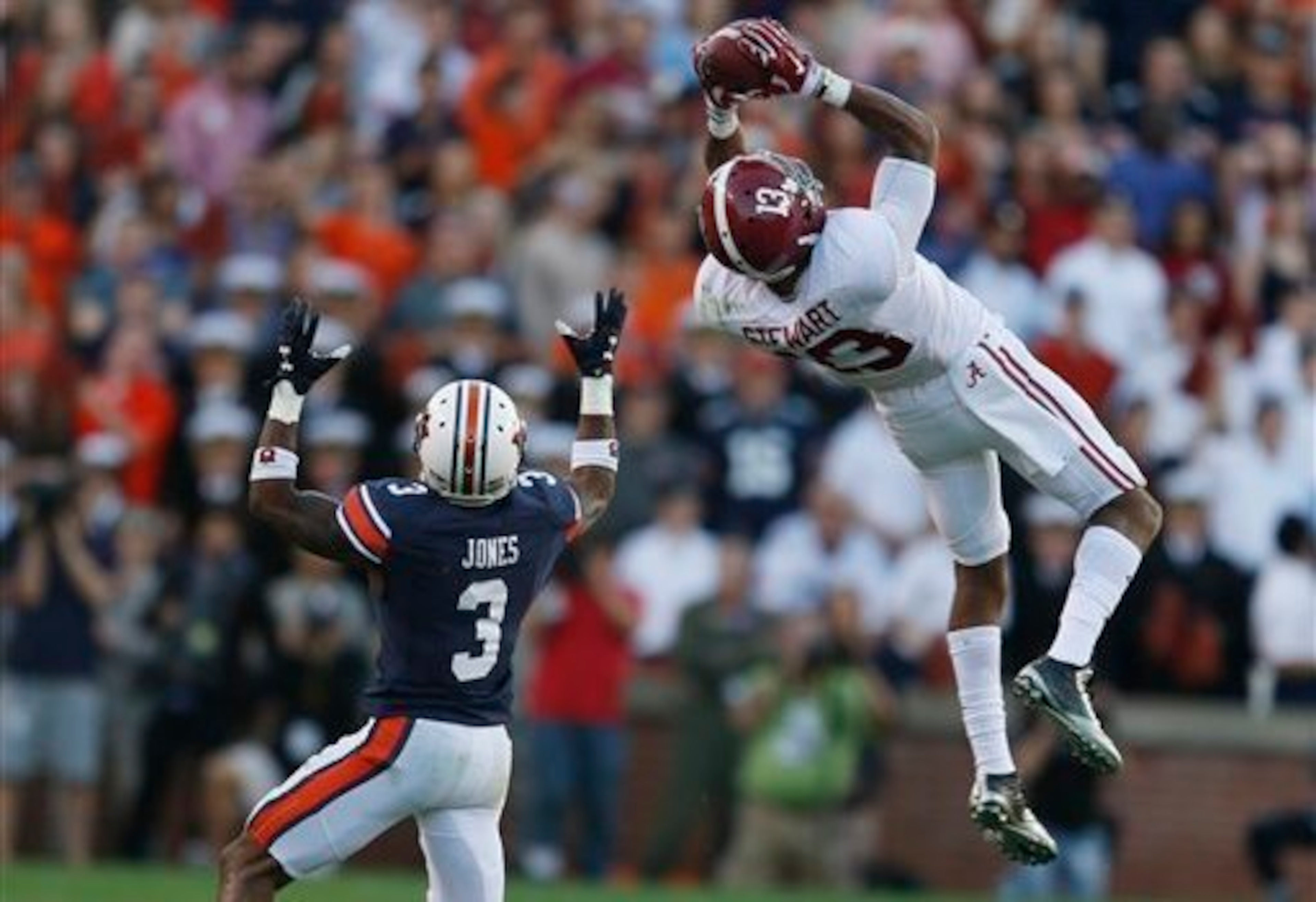 Alabama WR ArDarius Stewart (right)