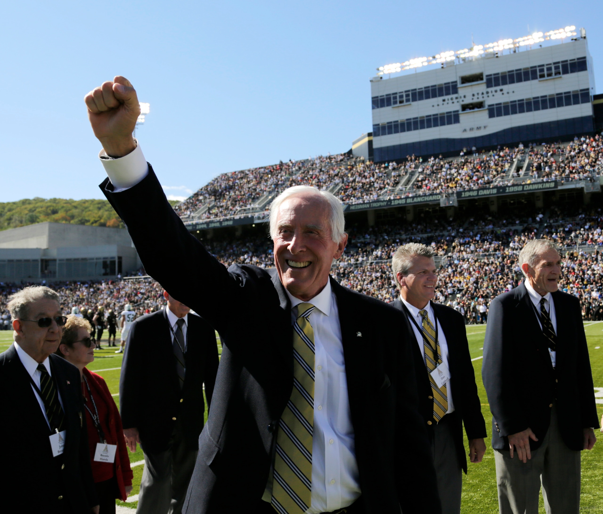 Pete Dawkins is a proud part of Army's football legacy. Pete Dawkins is a proud part of Army's football legacy.