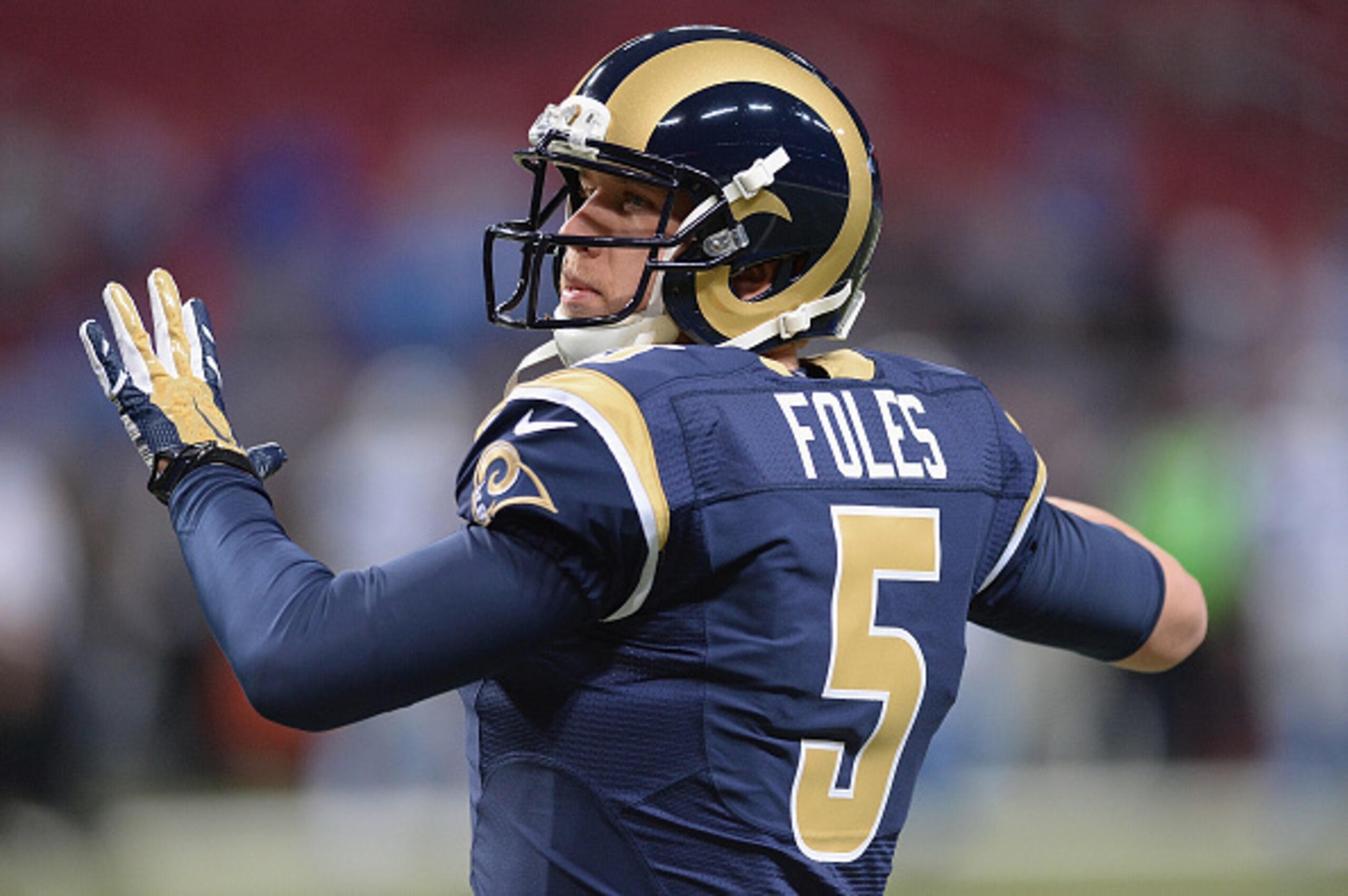 It doesn't appear the Rams want Nick Foles. Do the Jets?