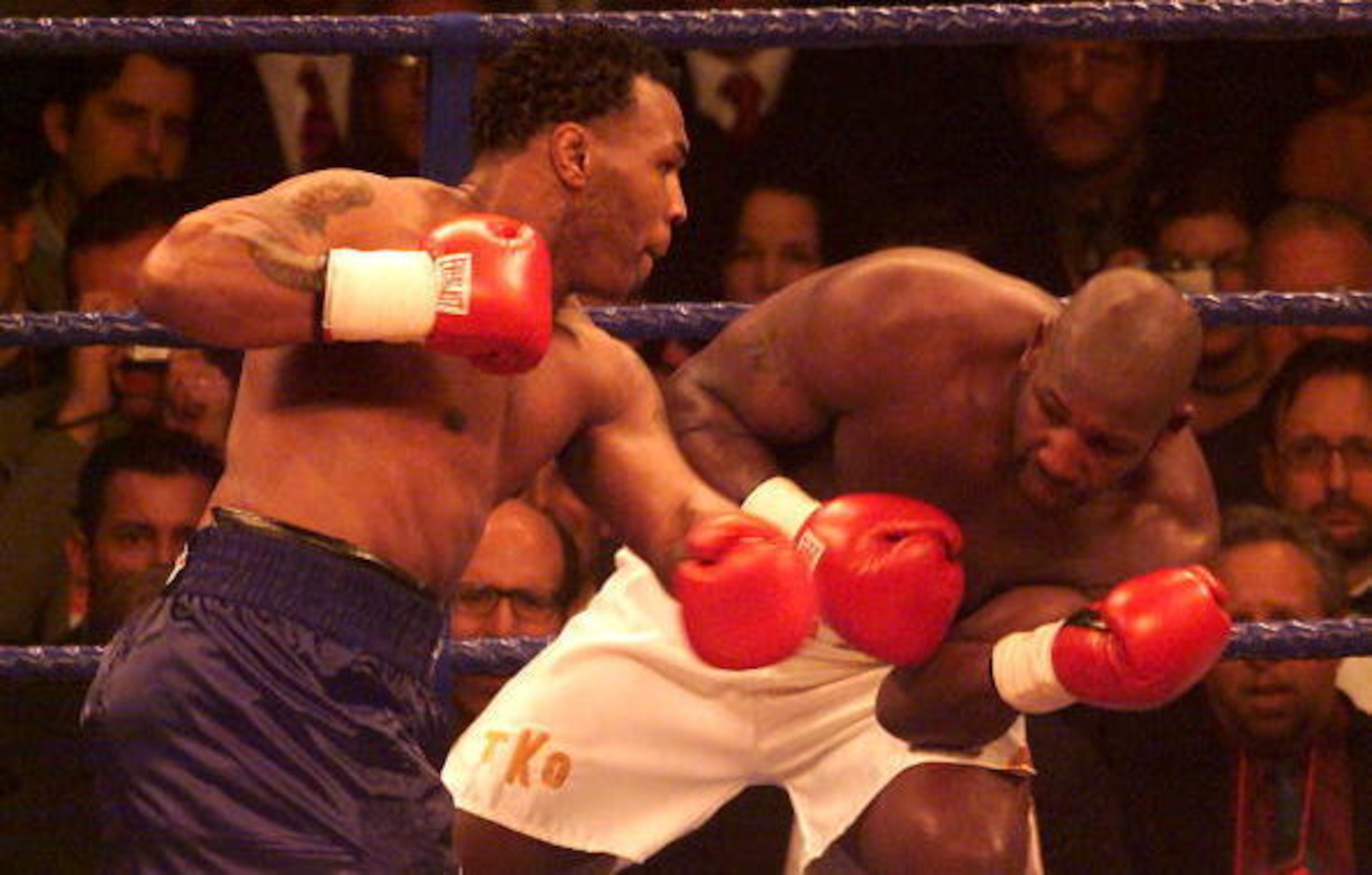 Mike Tyson certainly filled some column inches in newspapers during his trips to Britain.