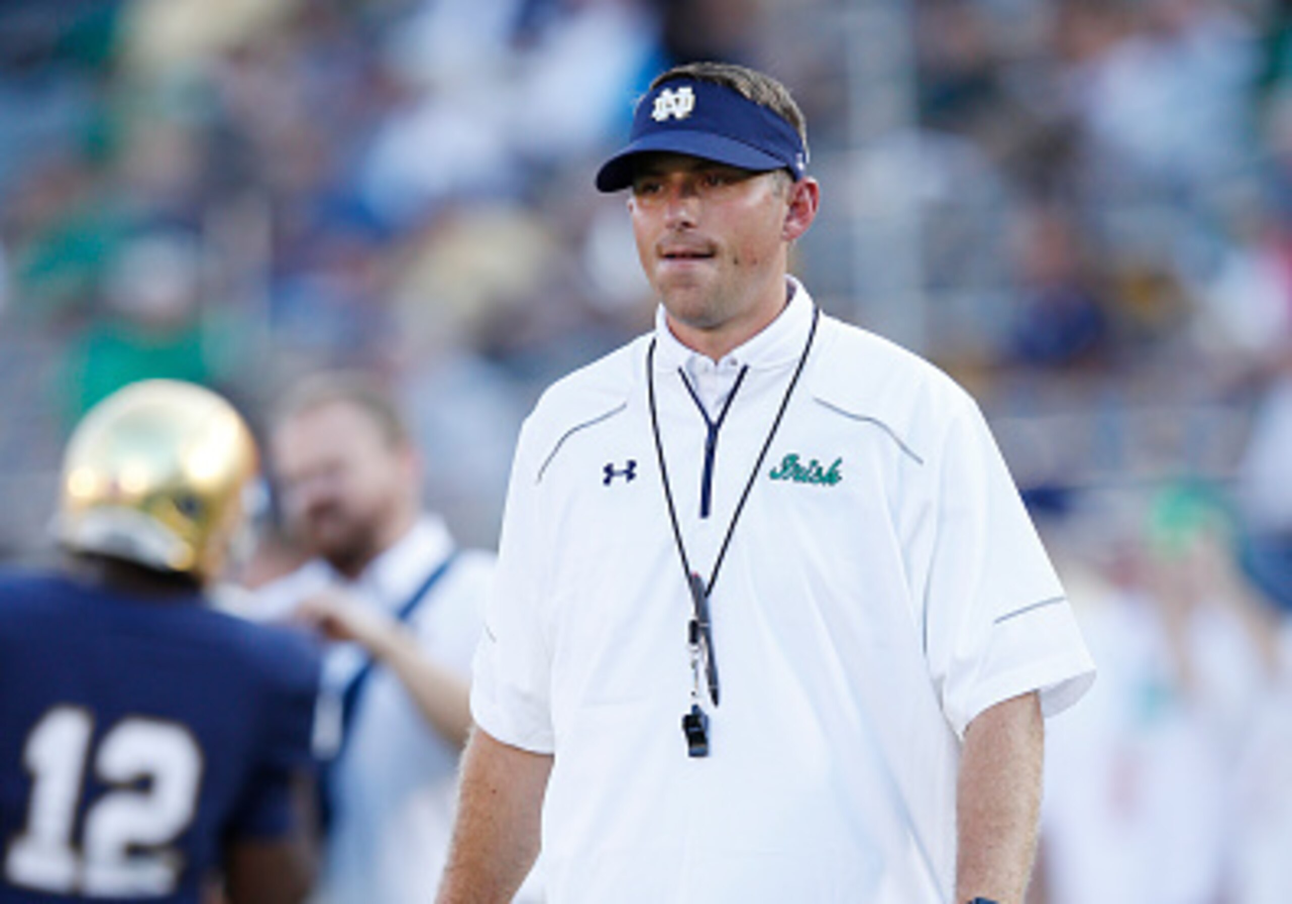 Notre Dame OC Mike Sanford Jr.