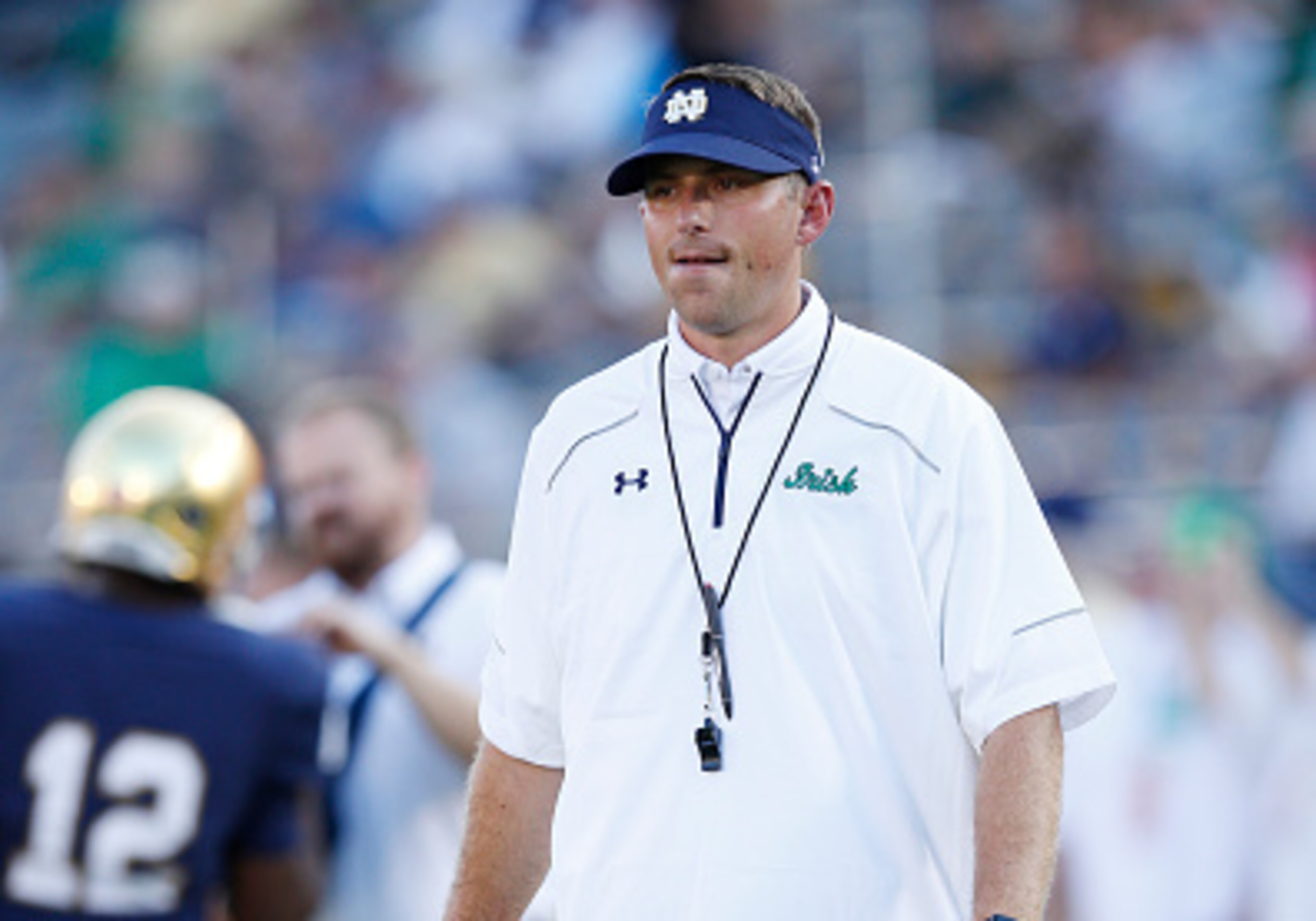 Notre Dame OC Mike Sanford Jr.