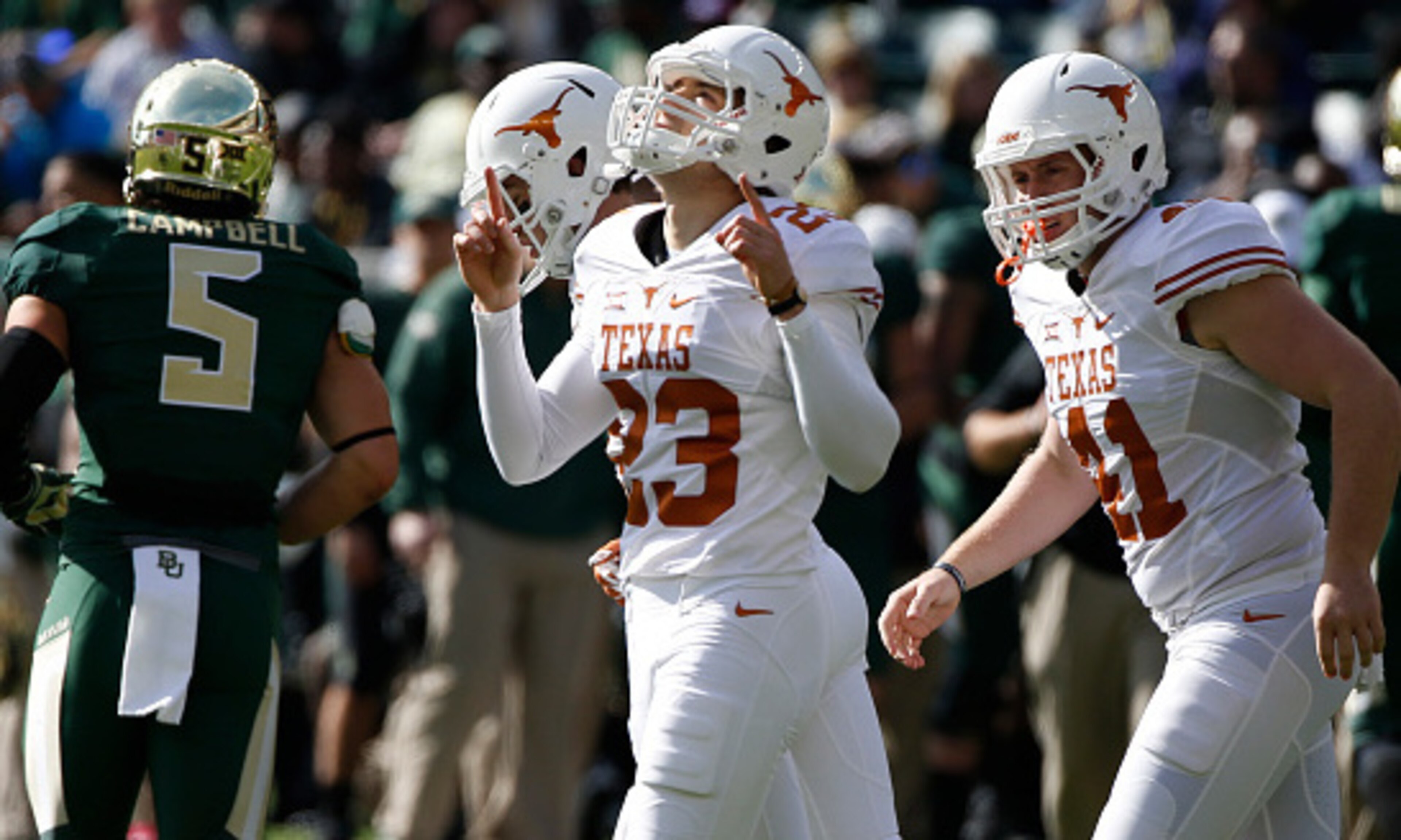 Former Texas kicker Nick Rose is using his offseason opportunity to make a name for himself.